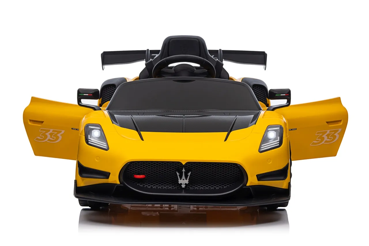 maserati mc20 gt2, auto na akumulator, žuti - slika 8