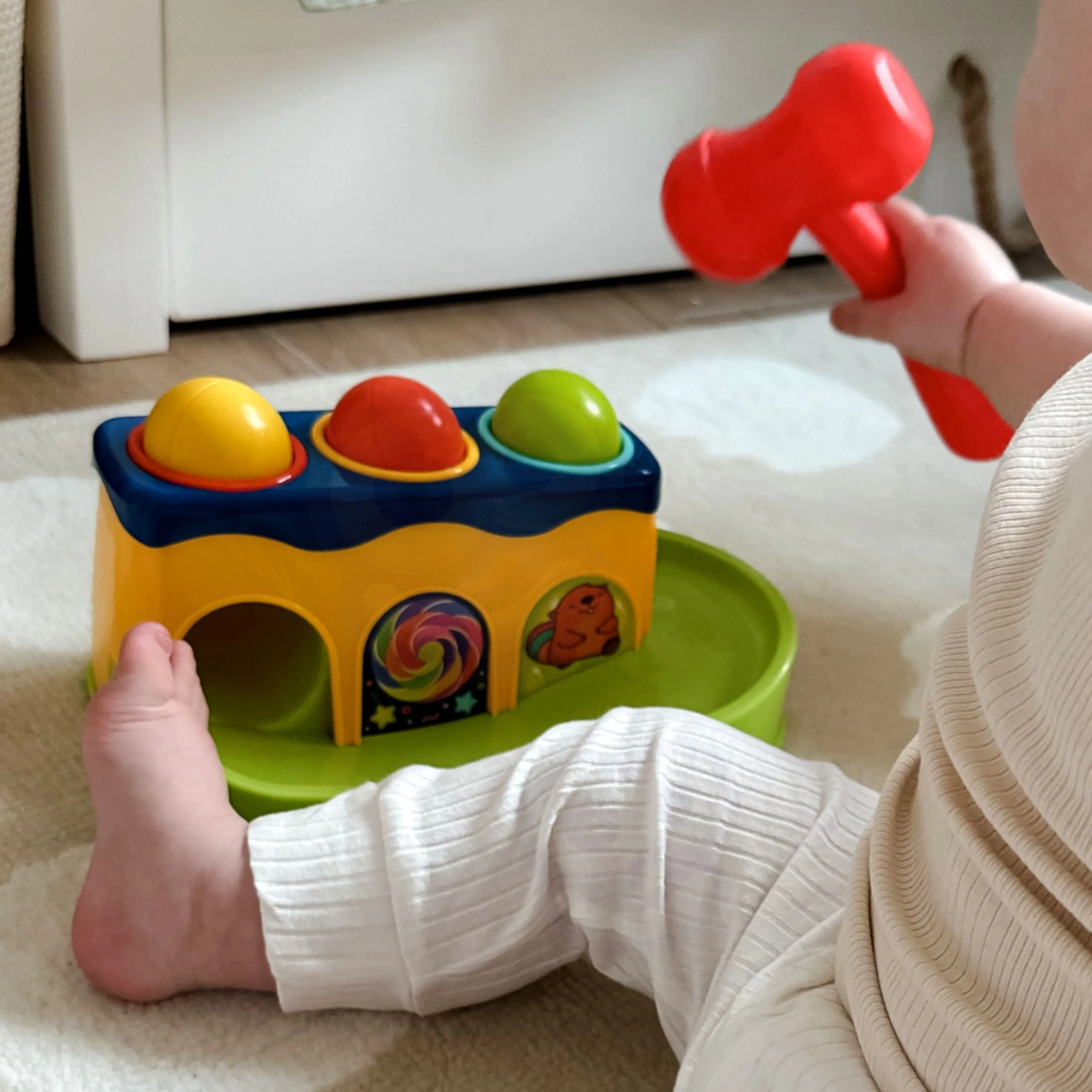 woopie šarena igračka s udarnim čekićem - slika 3