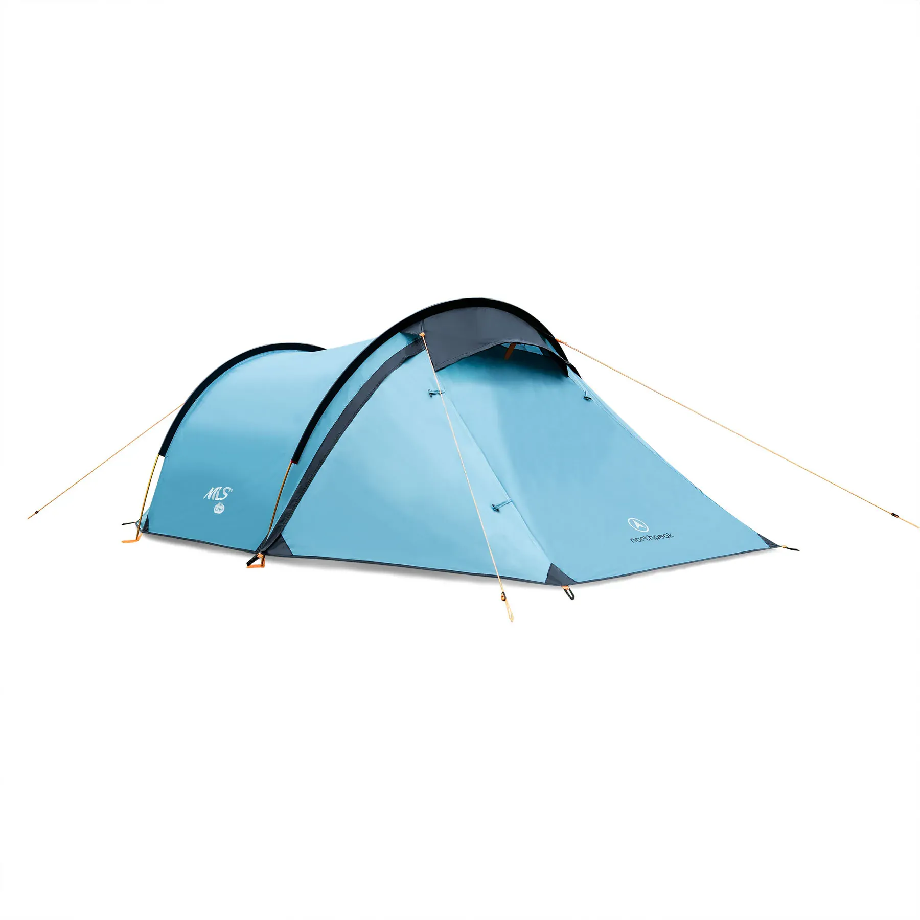 nils camp šator za kampiranje north peak zeleni - slika 2