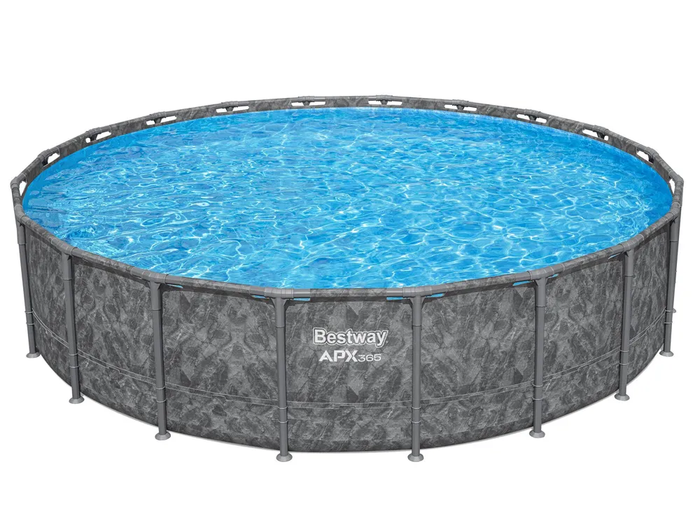 bestway bazen s okvirom za sva godišnja doba 610x132cm apx365 s pumpnim ljestvama 561ke - slika 3
