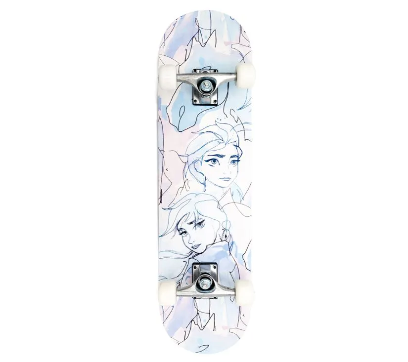 seven dječji drveni skateboard frozen - slika 5