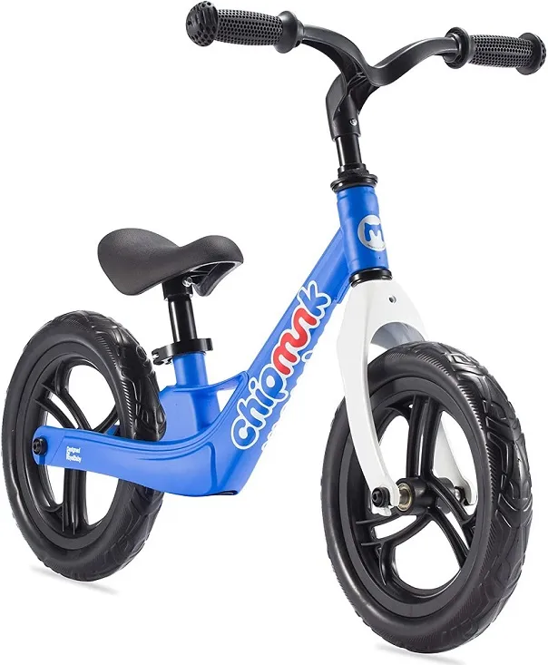dječji bicikl bez pedala chipmunk magnezij plavi cm-b002 - slika 3
