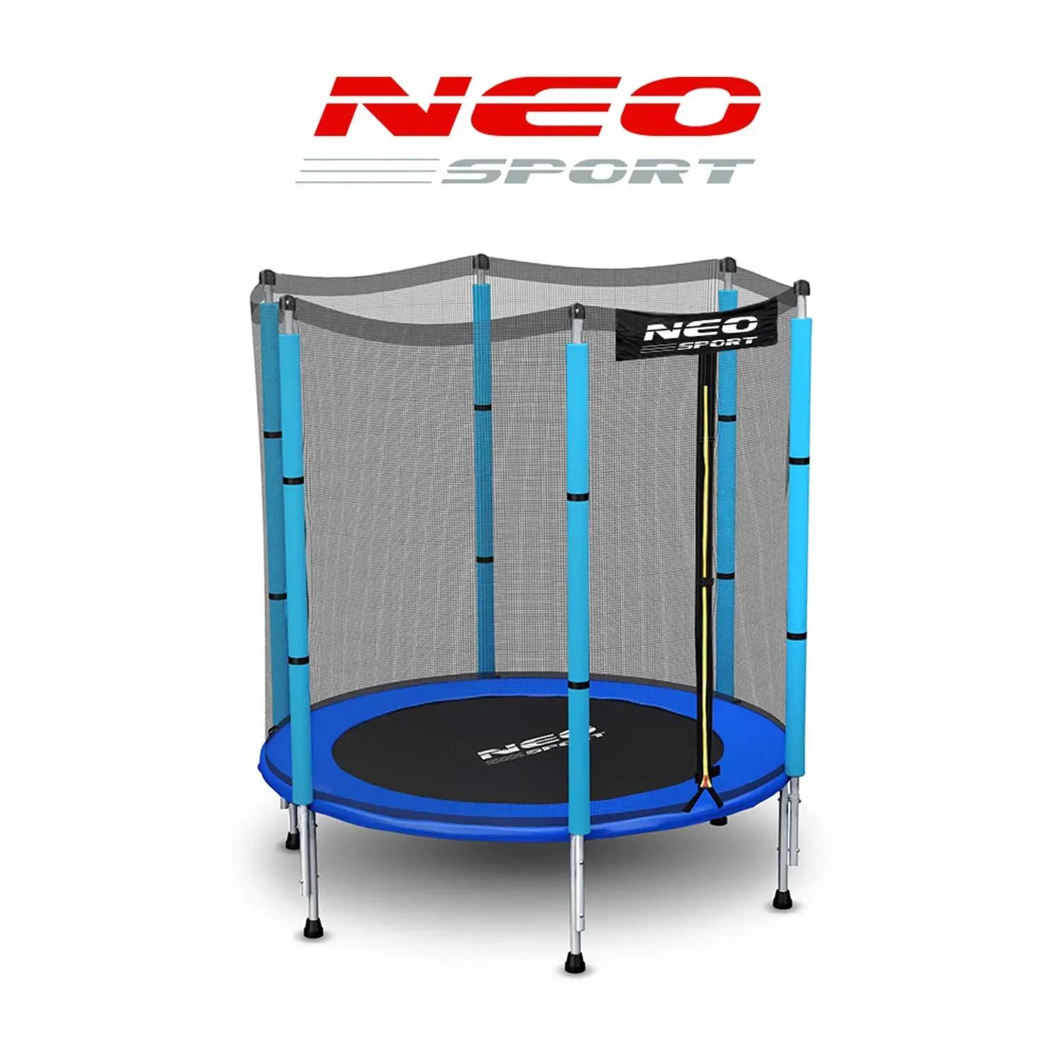 neo-sport dječji vrtni trampolin 140 cm (4,5 ft), plavi - slika 4