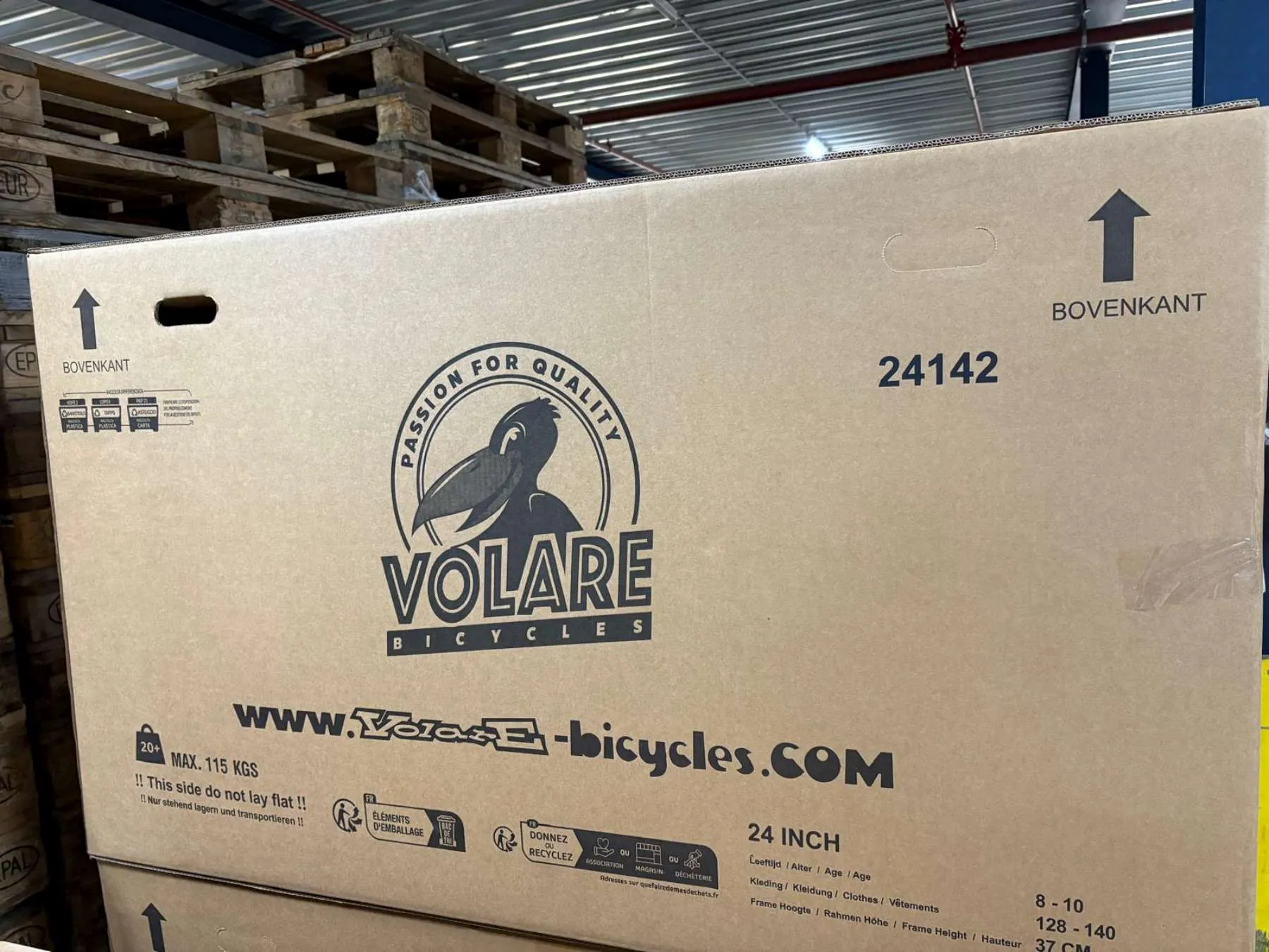 volare dječji bicikl excellent 24″ mat ružičaste boje - slika 14