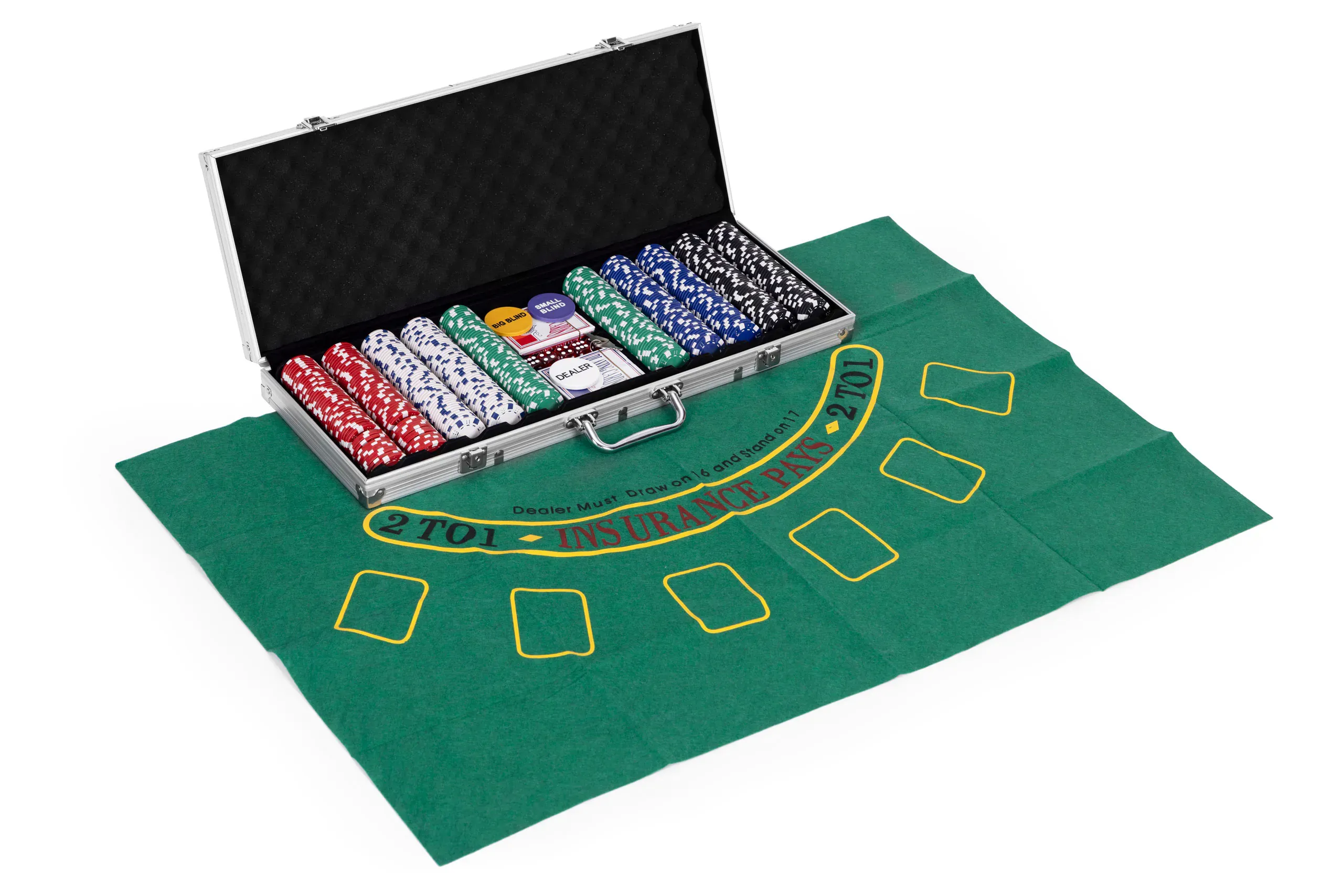blackjack poker set 500 žetona - slika 5