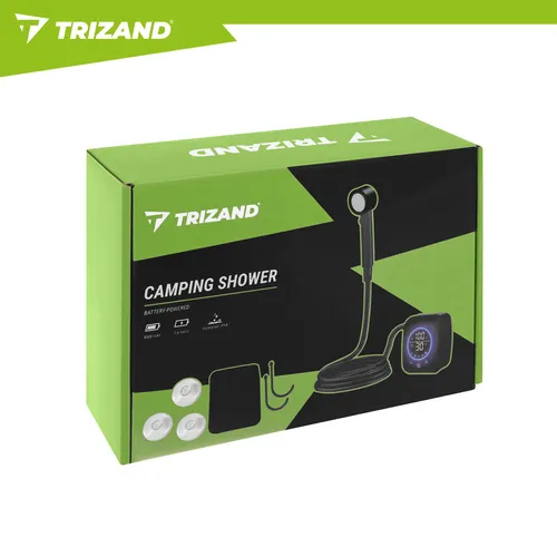 trizand putni tuš s baterijom od 8000 mah - slika 3