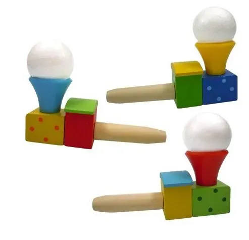 puhalica lokomotiva - logopedska igračka - slika 2