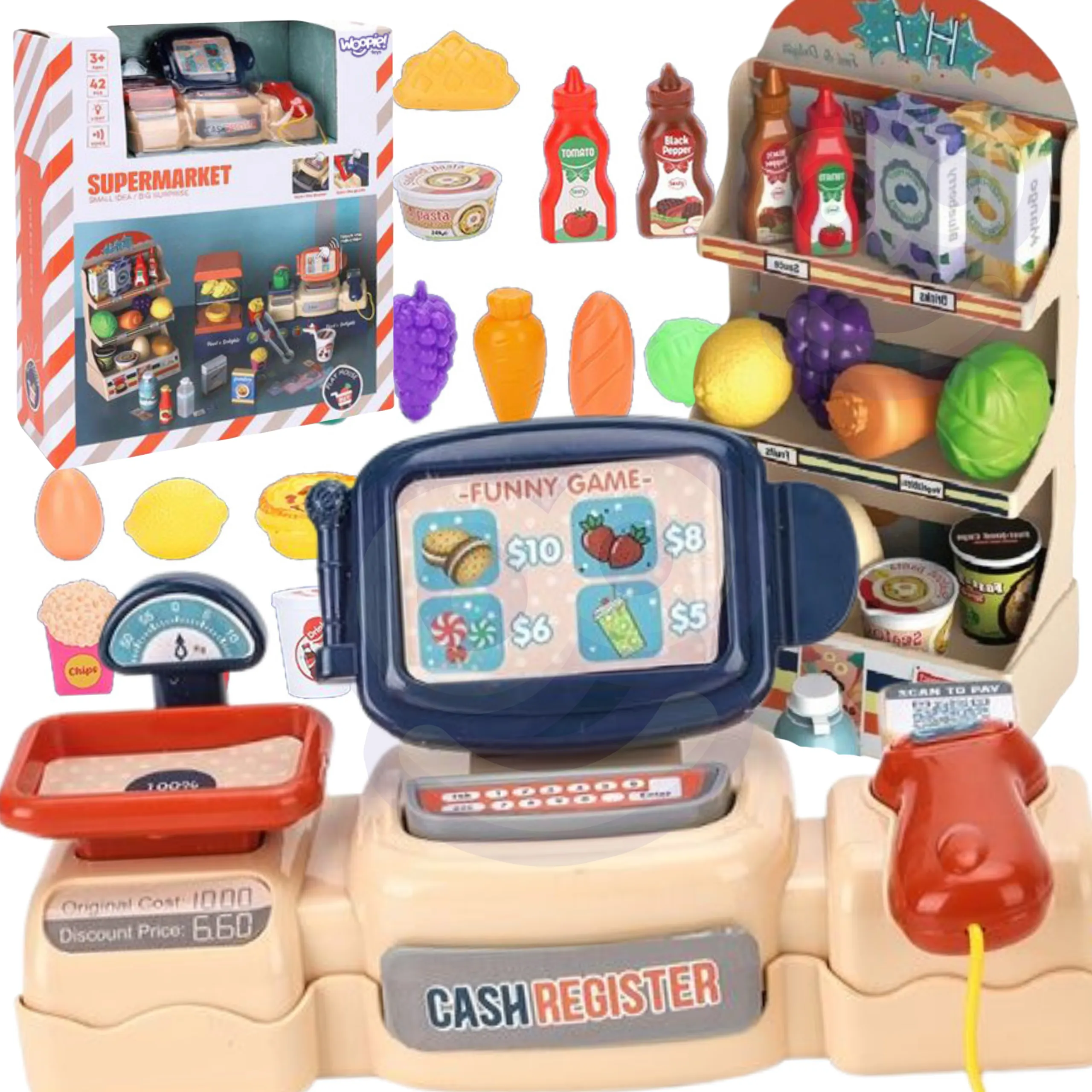 woopie supermarket s vagom 42 el. - slika 8