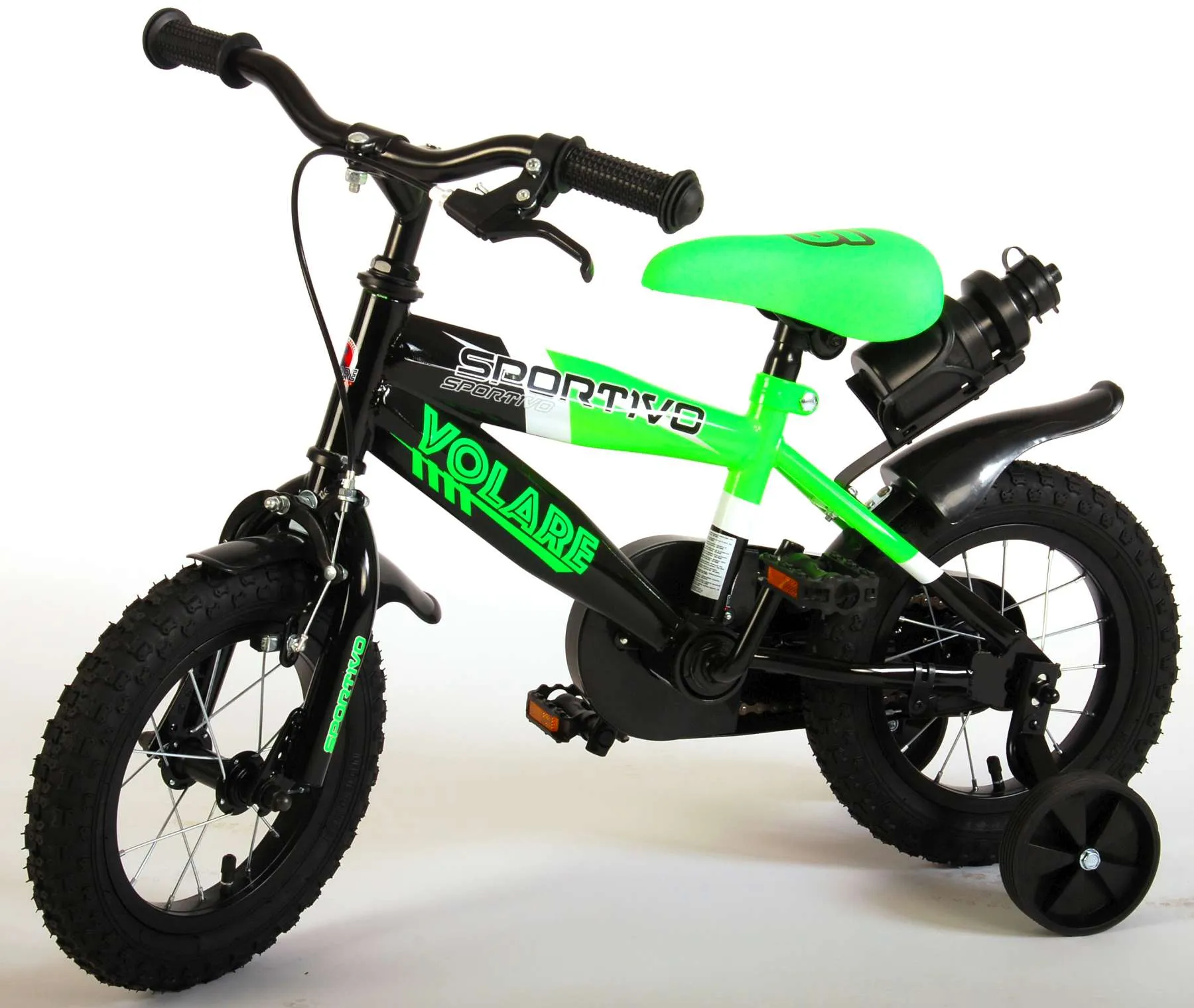 dječji bicikl sportivo 12" neon zeleni - slika 15
