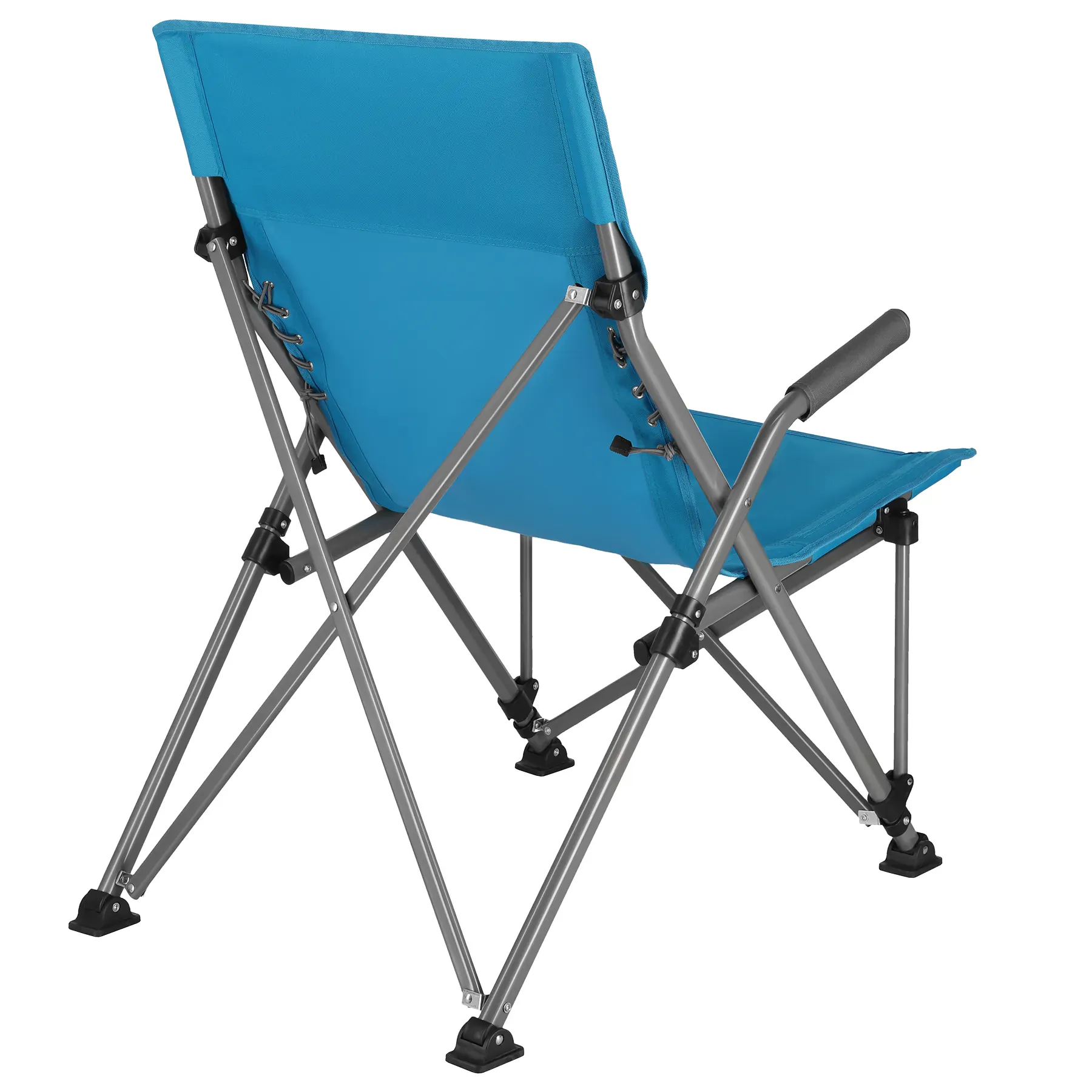 plava kamperska stolica 40x55x95cm nils camp - slika 7