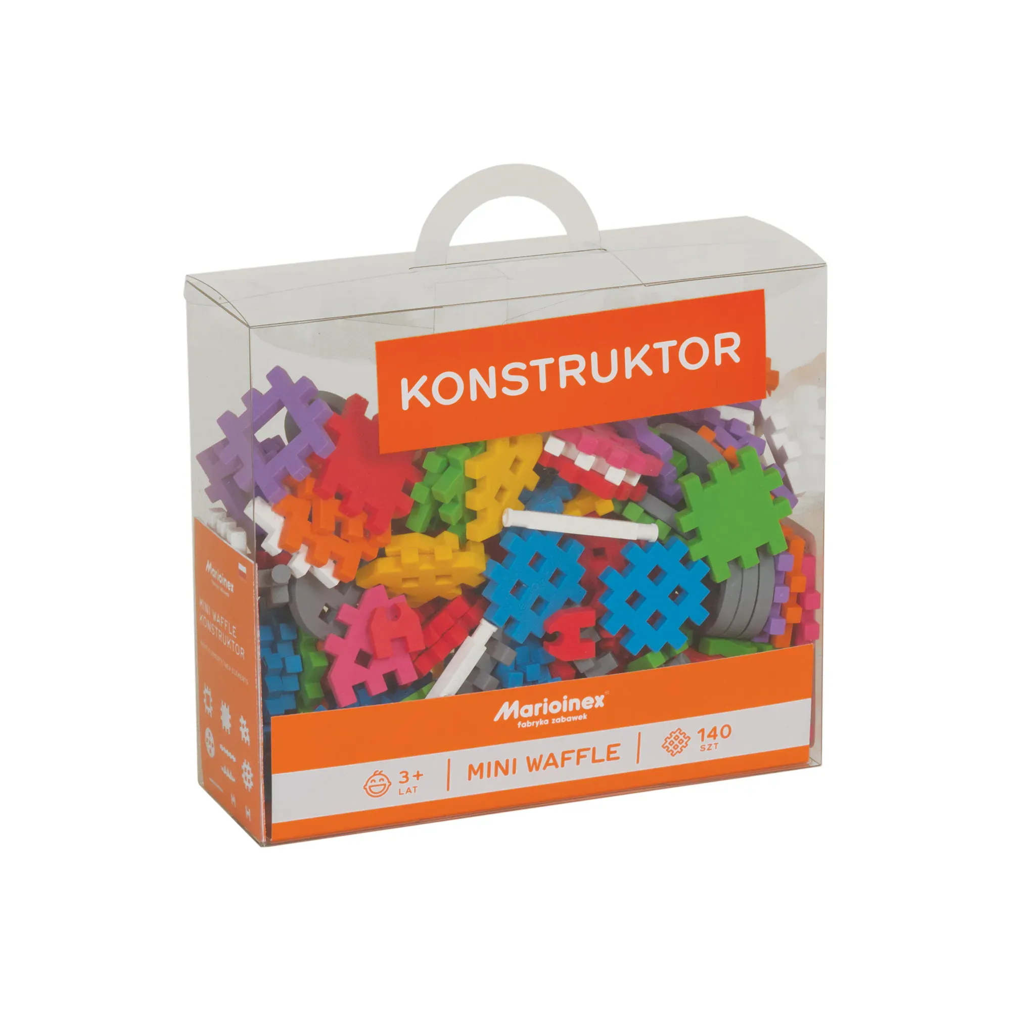 marioinex set mini waffle konstruktor 140kom. - slika 2