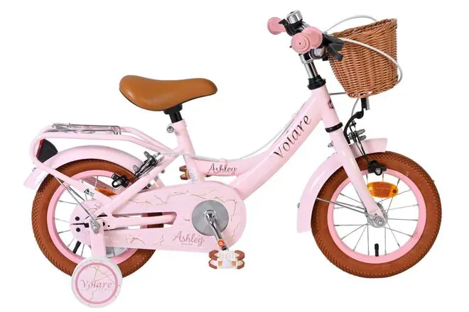 Volare dječji bicikl Ashley 12″ pink boje, s dvije ručne kočnice - Pribislavec