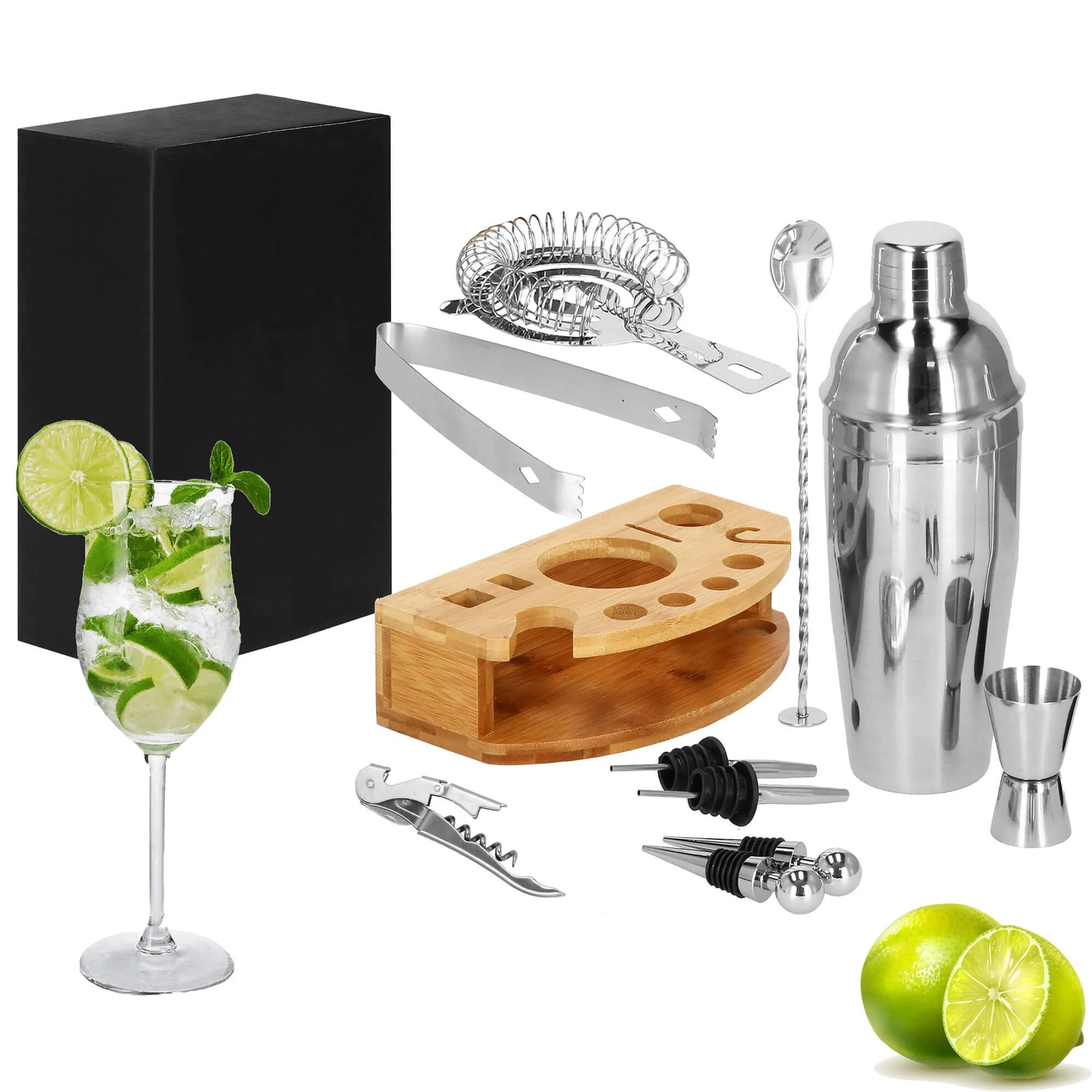 set za pića za barmene, shaker 750 ml, 12 dijelova - slika 7