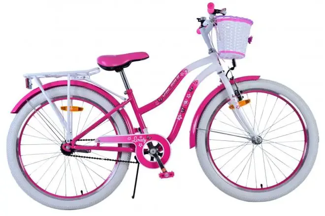volare lovely dječji bicikl 24" roza - slika 2
