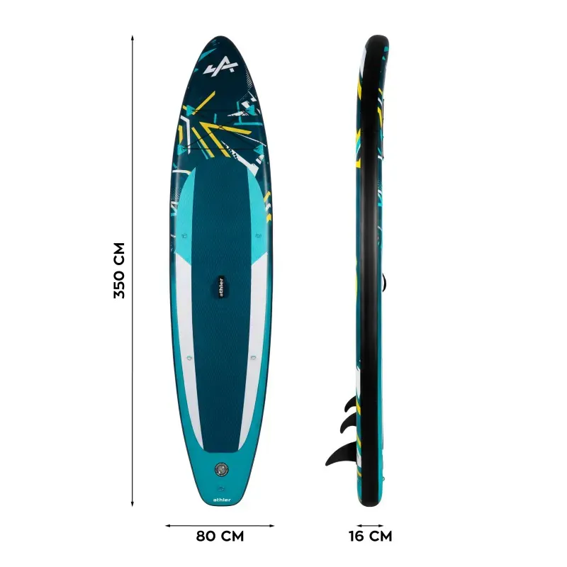 sup daska zander 350 zelena - slika 5