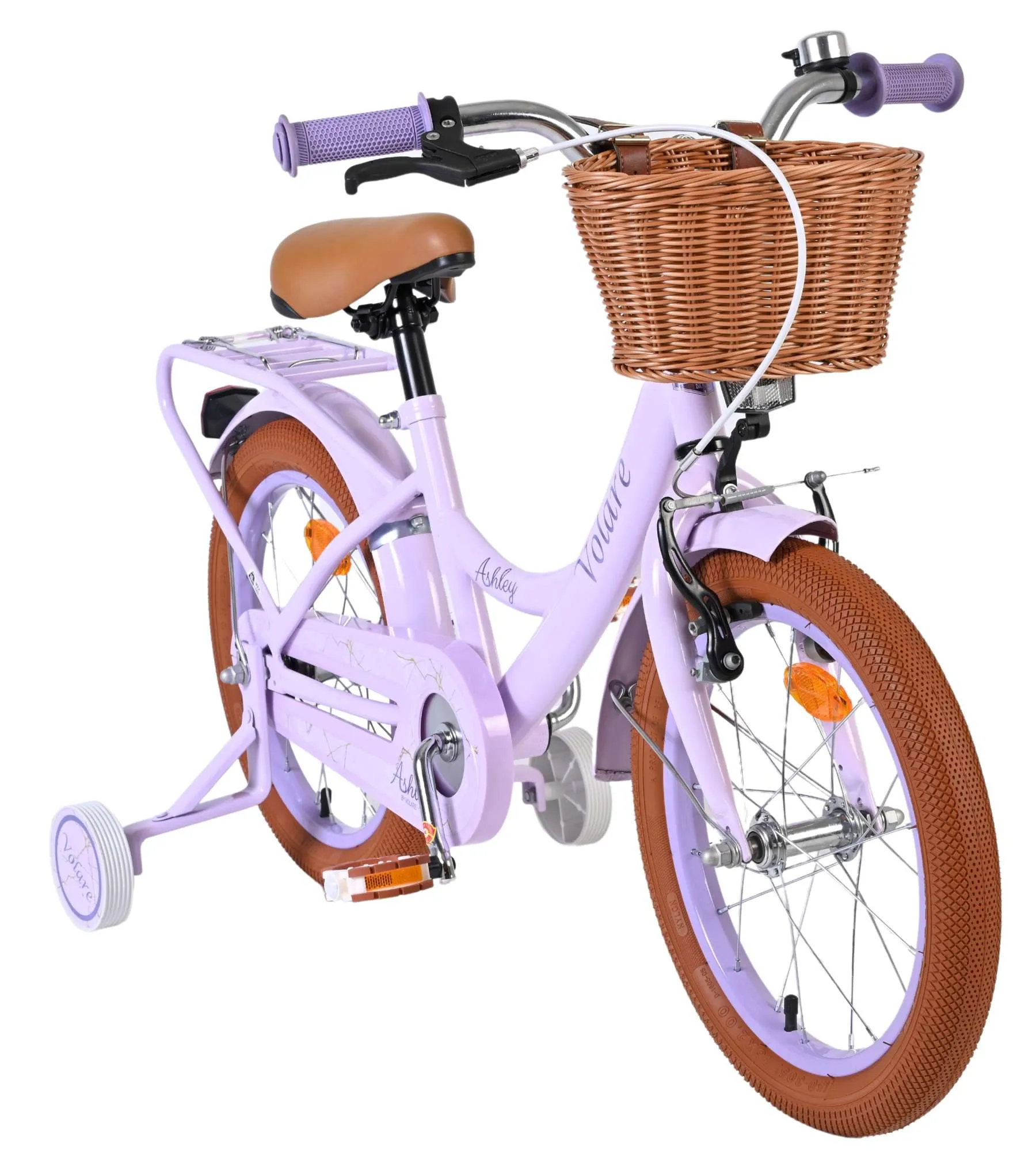 volare dječji bicikl ashley 16″ ljubičaste boje - slika 6
