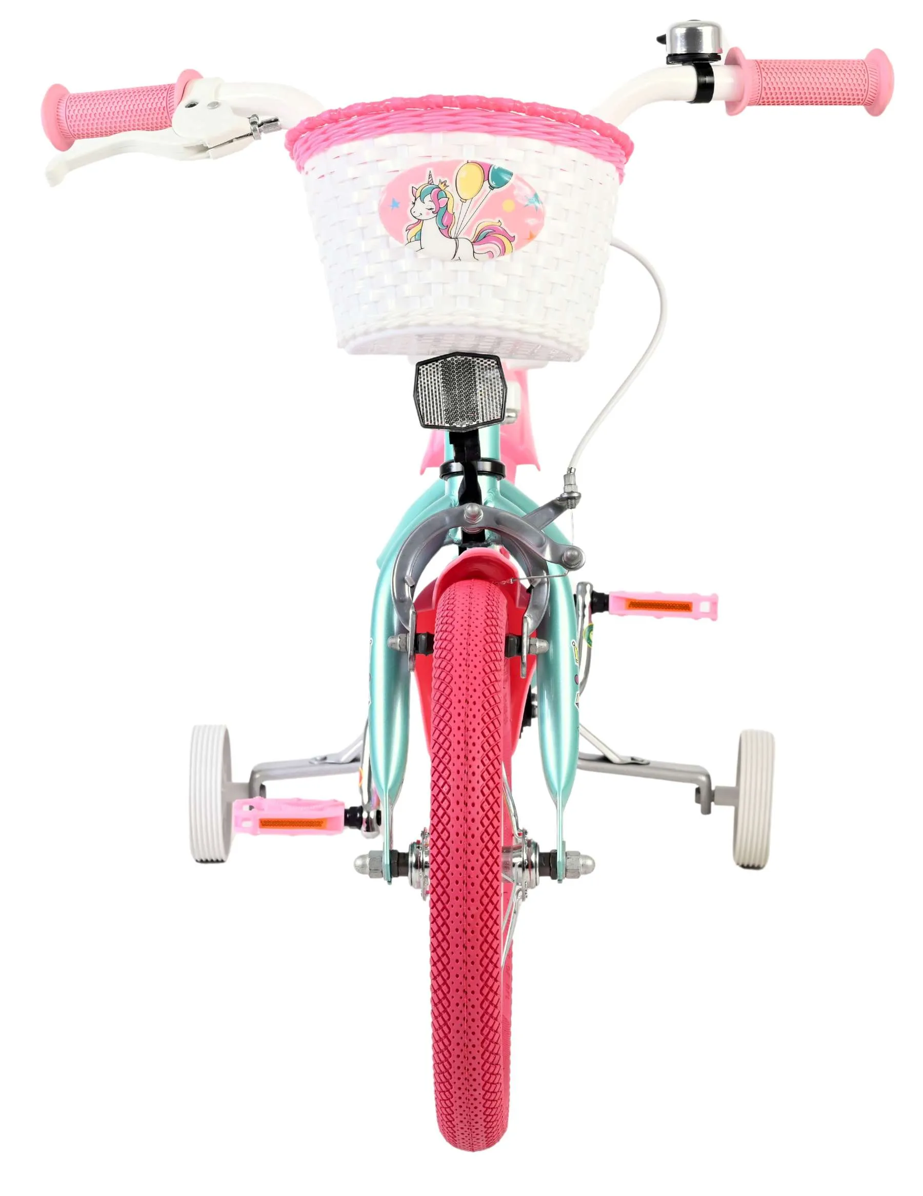 volare dječji bicikl unicorn 14″ zelene boje - slika 7