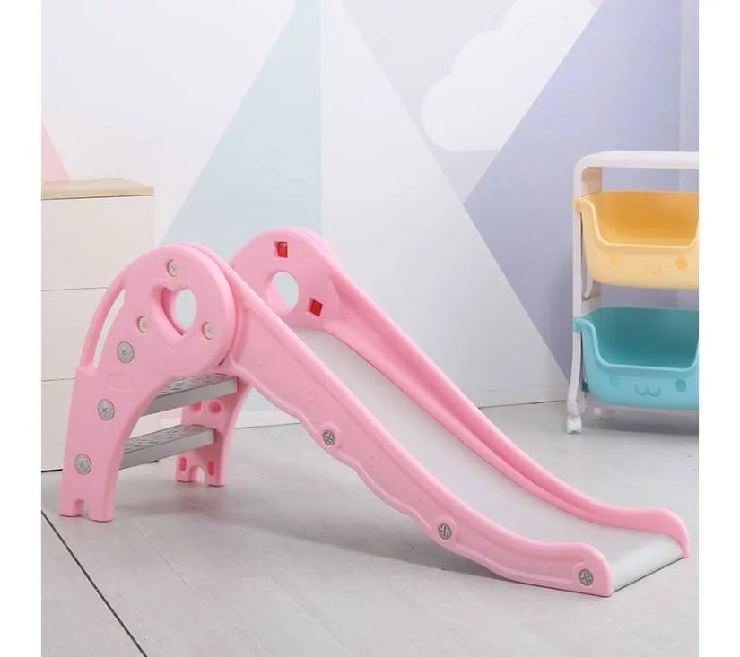 MamaKids dječji tobogan za dvorište i igraonicu – roza boja 130 cm - Pribislavec