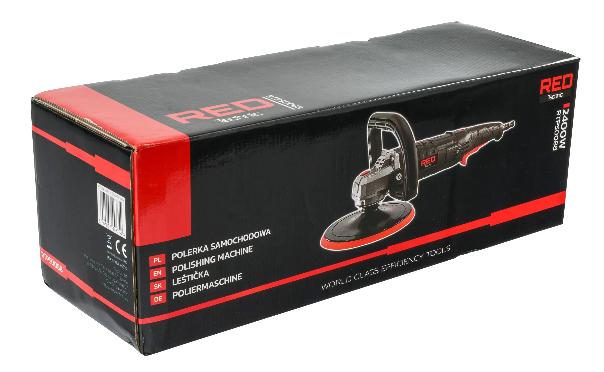 red technic polirka za automobil 2400 w 5 padova rtps0088 - slika 5