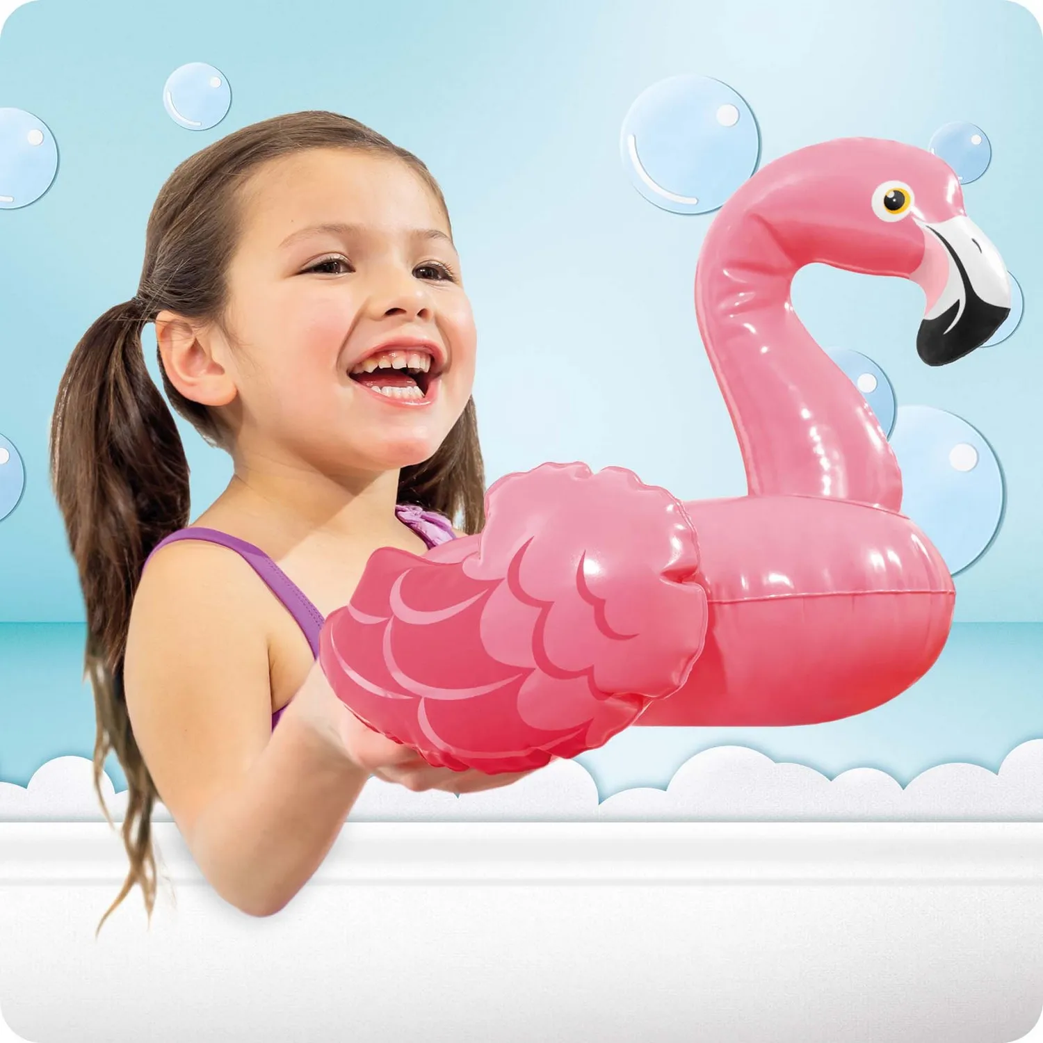 igračka za kupanje na napuhavanje flamingo intex - slika 3