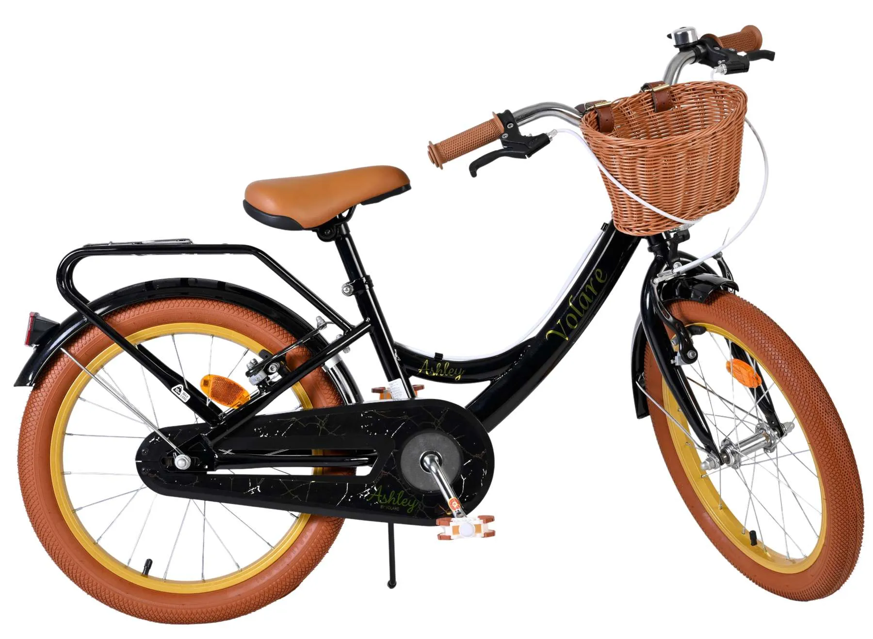 volare dječji bicikl 18″ ashley crne boje, dvije ručne kočnice - slika 11