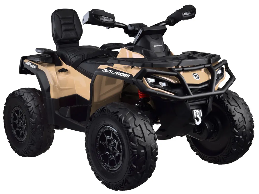 dječji quad na baterije za 2 osobe can-am outlander 4x4 led panel pa0326 - slika 3