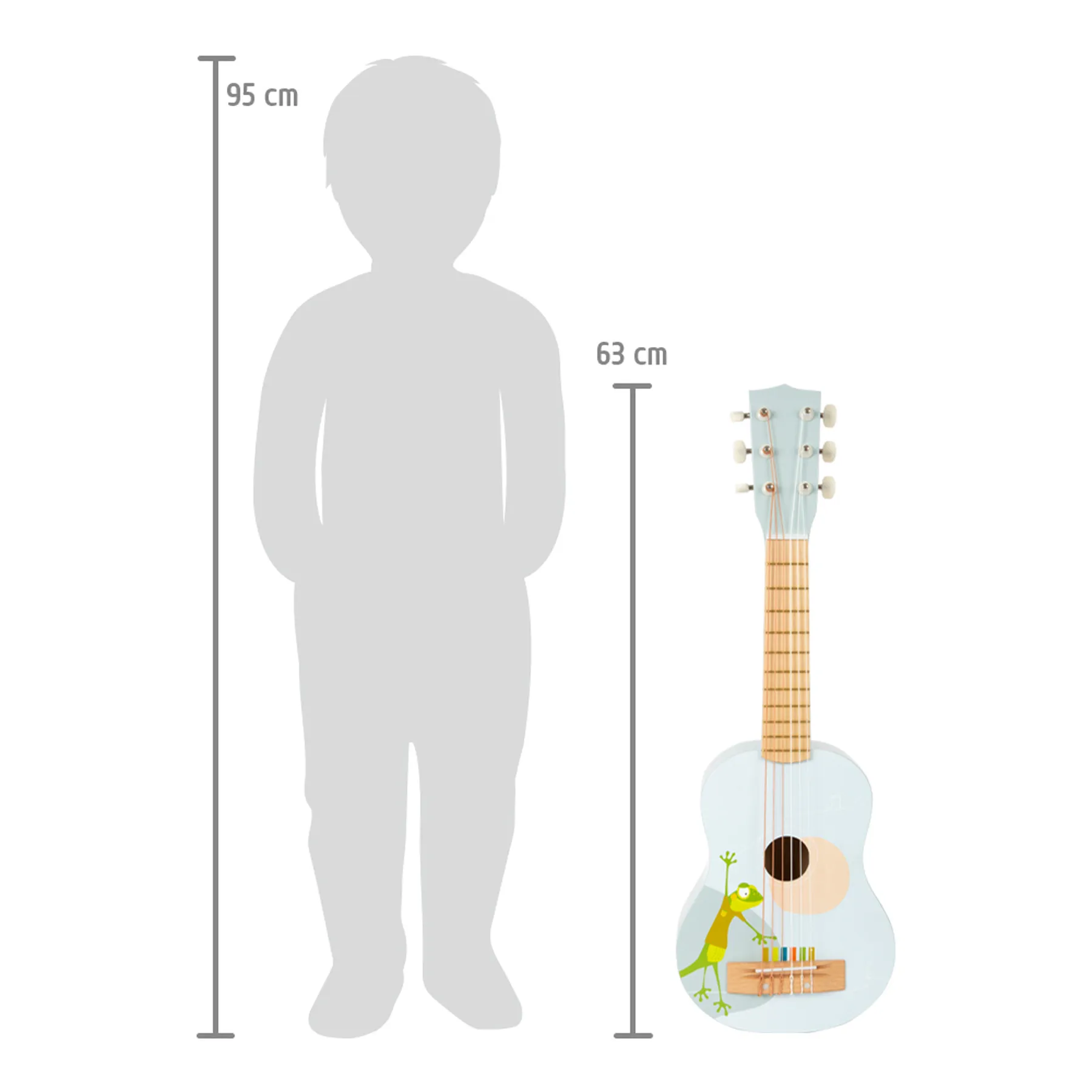 small foot akustična gitara "groovy beats" - slika 10
