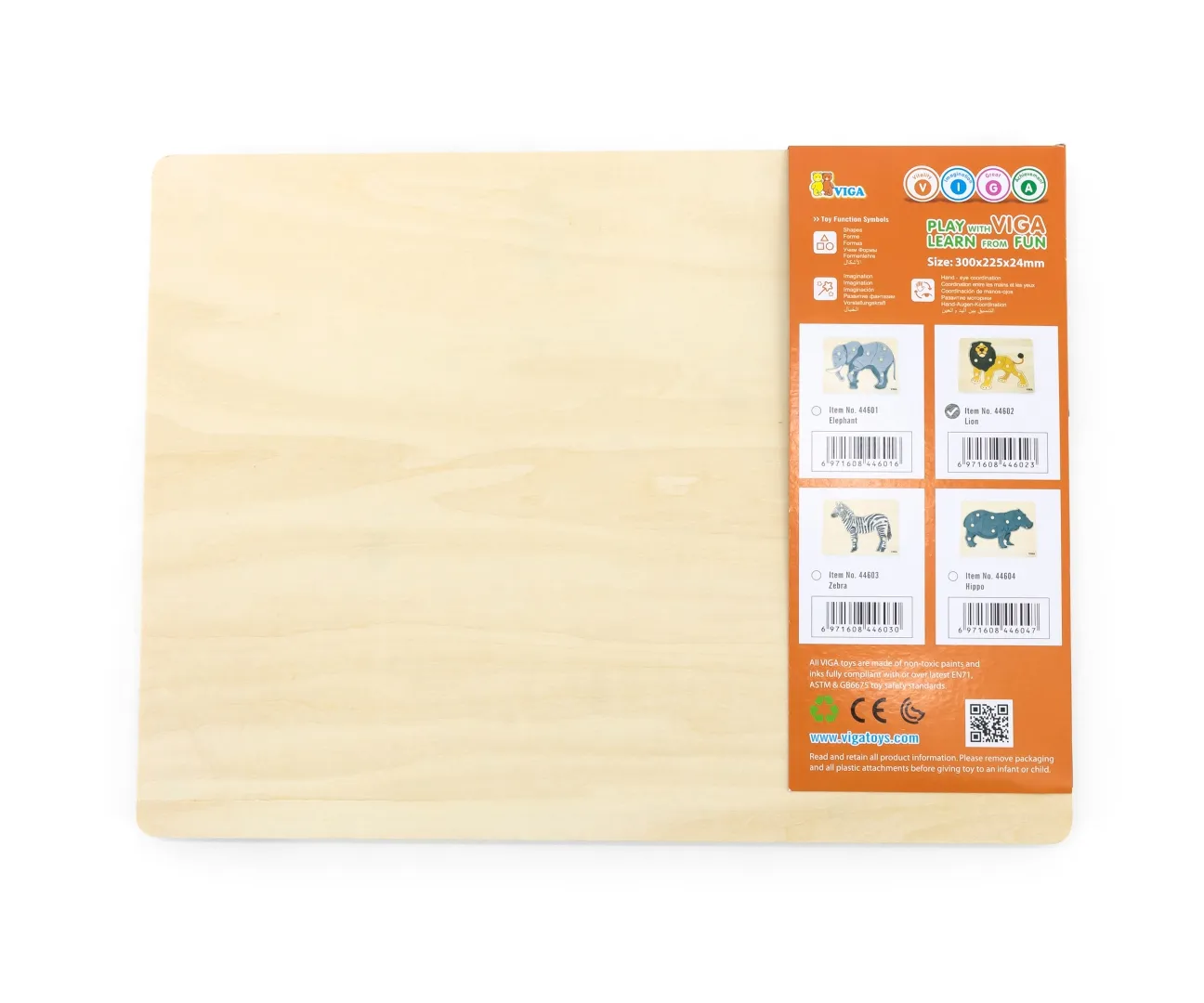 montessori slagalica lav - slika 4