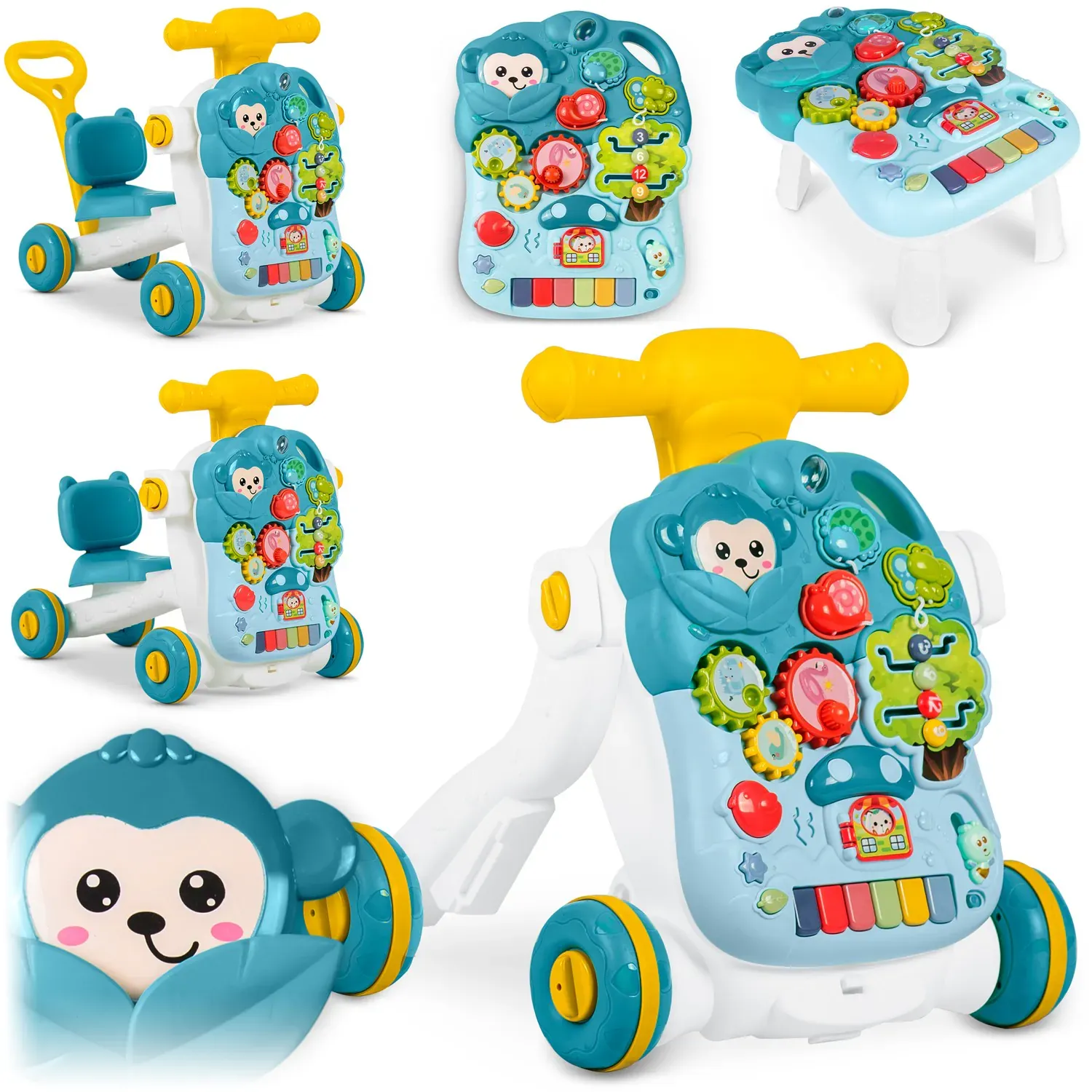 ricokids edukativna guralica za djecu, zelena - slika 2