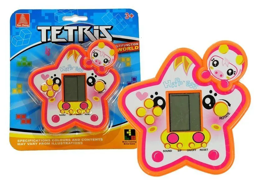 Igrica Tetris morska zvijezda roza - Pribislavec