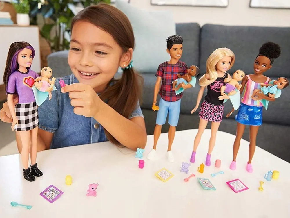 lutka barbie dadilja s bebom i dodacima - slika 8