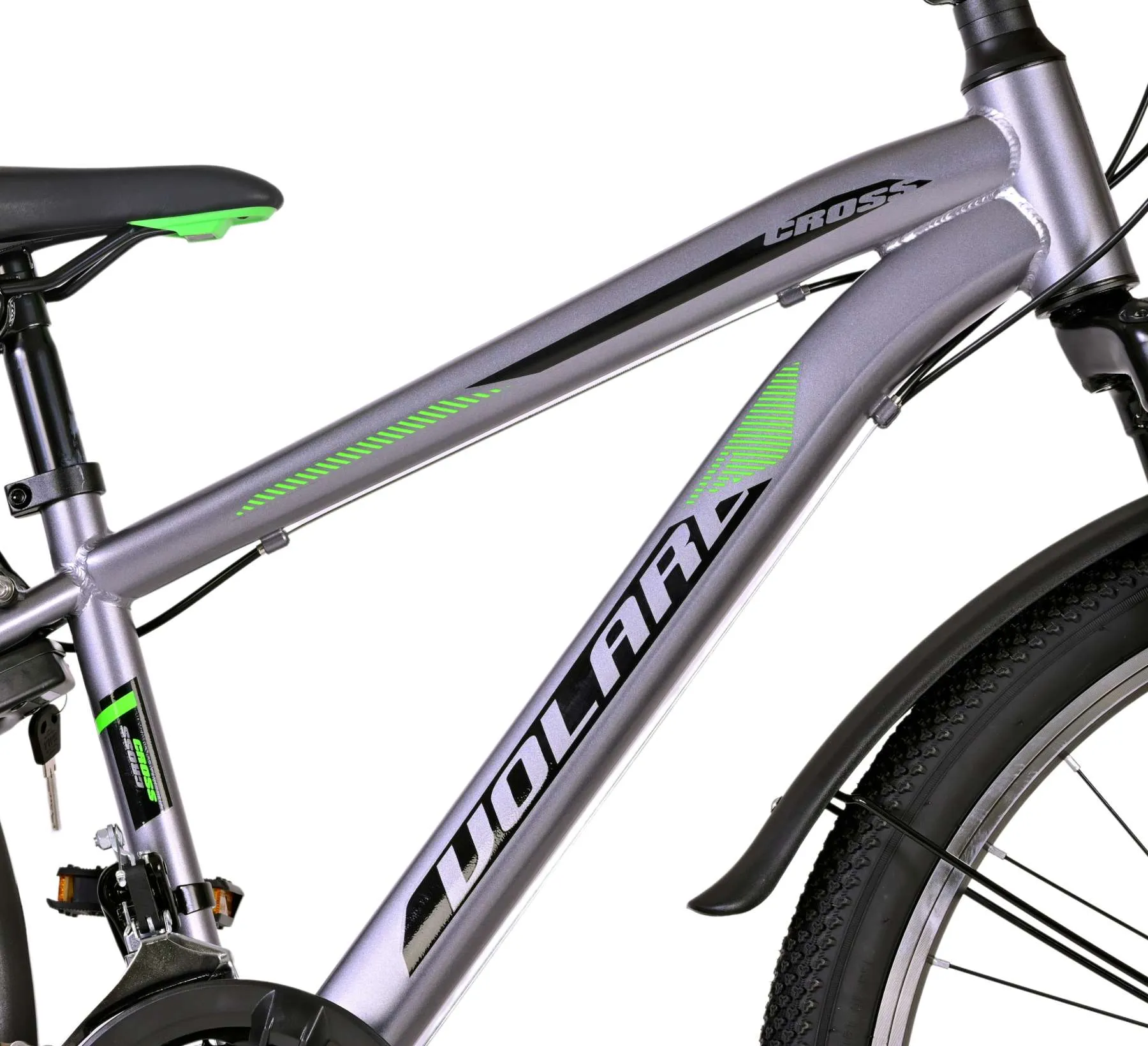 dječji bicikl volare cross 24" sivi 18 brzina - slika 8