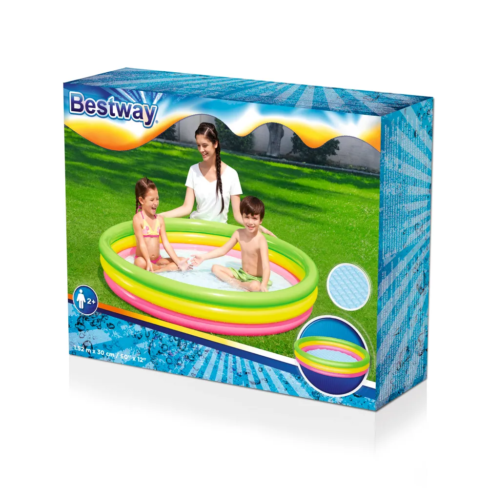 bestway 51103 bazen rainbow 152x30cm - slika 9