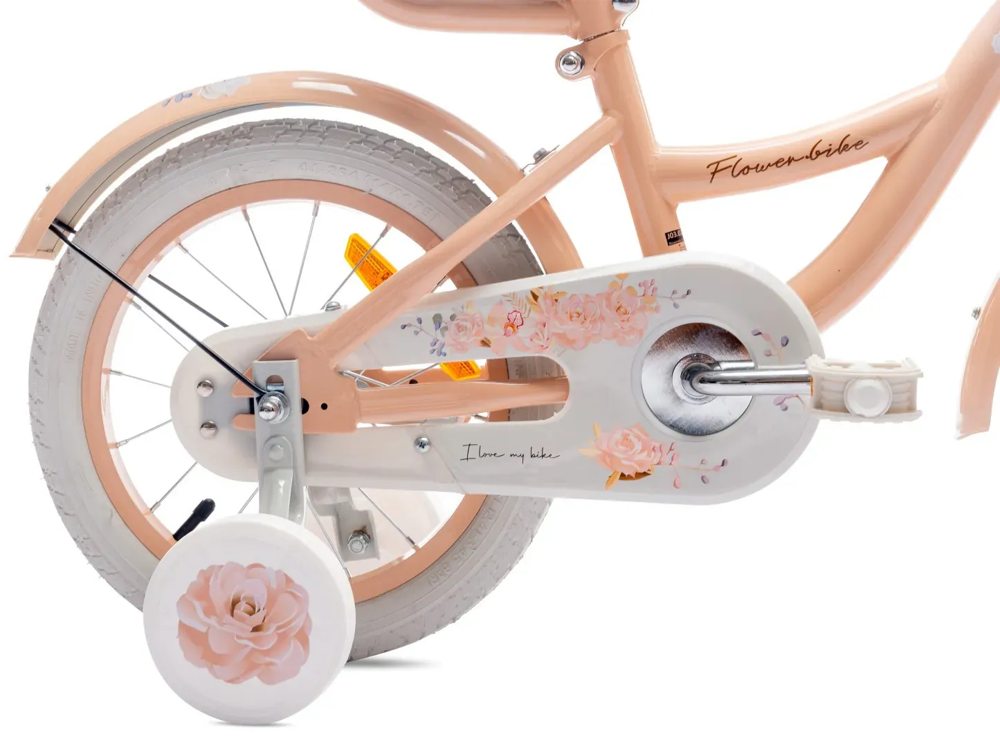 flower bike 14'' boja breskve - slika 5