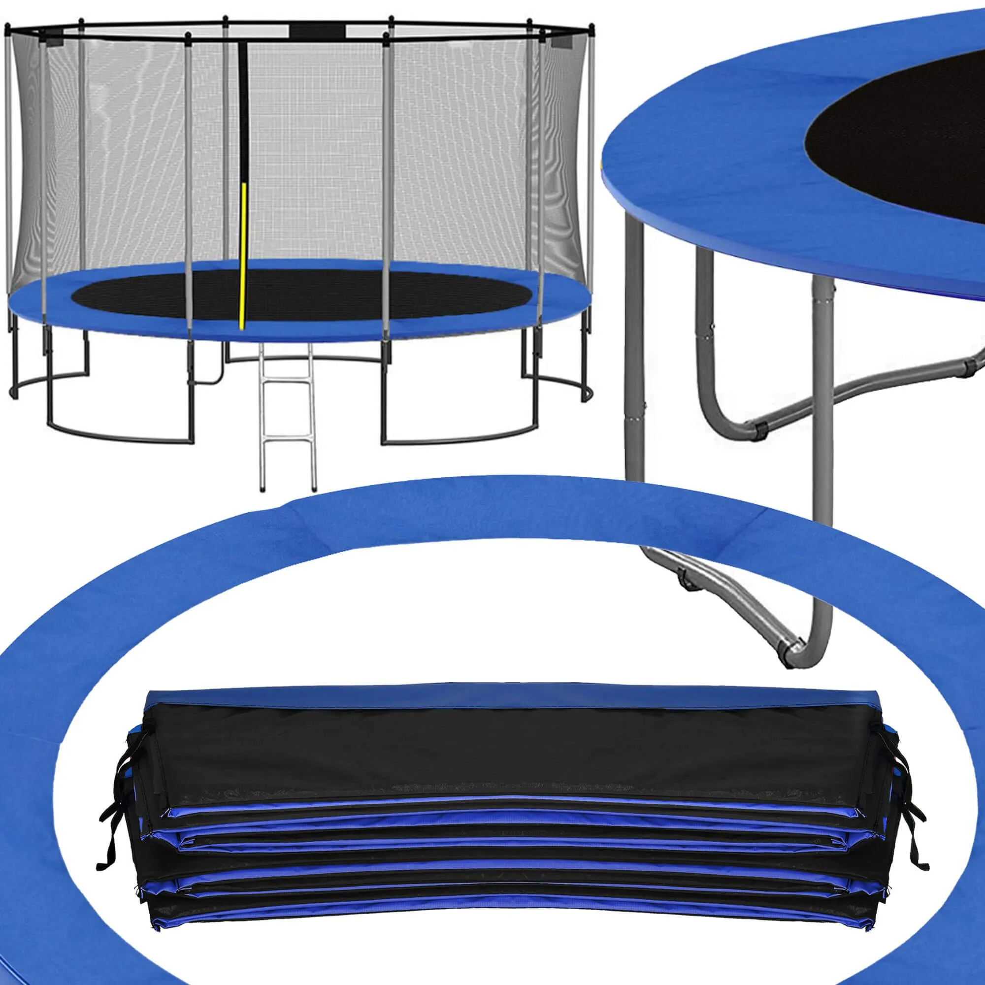 navlaka za trampolin 244cm plava - slika 5