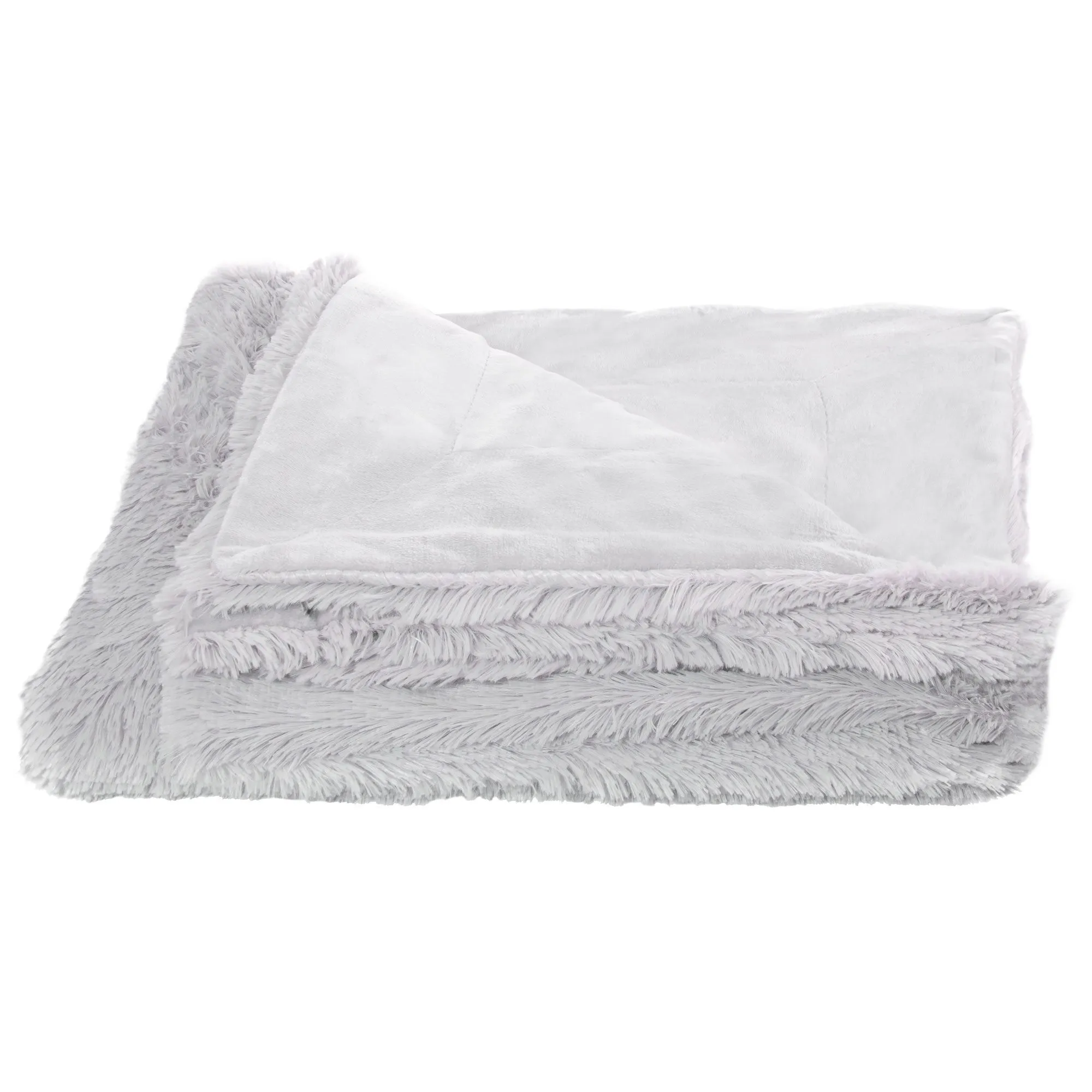 mekana deka 200 x 220 cm , svijetlo siva - slika 9