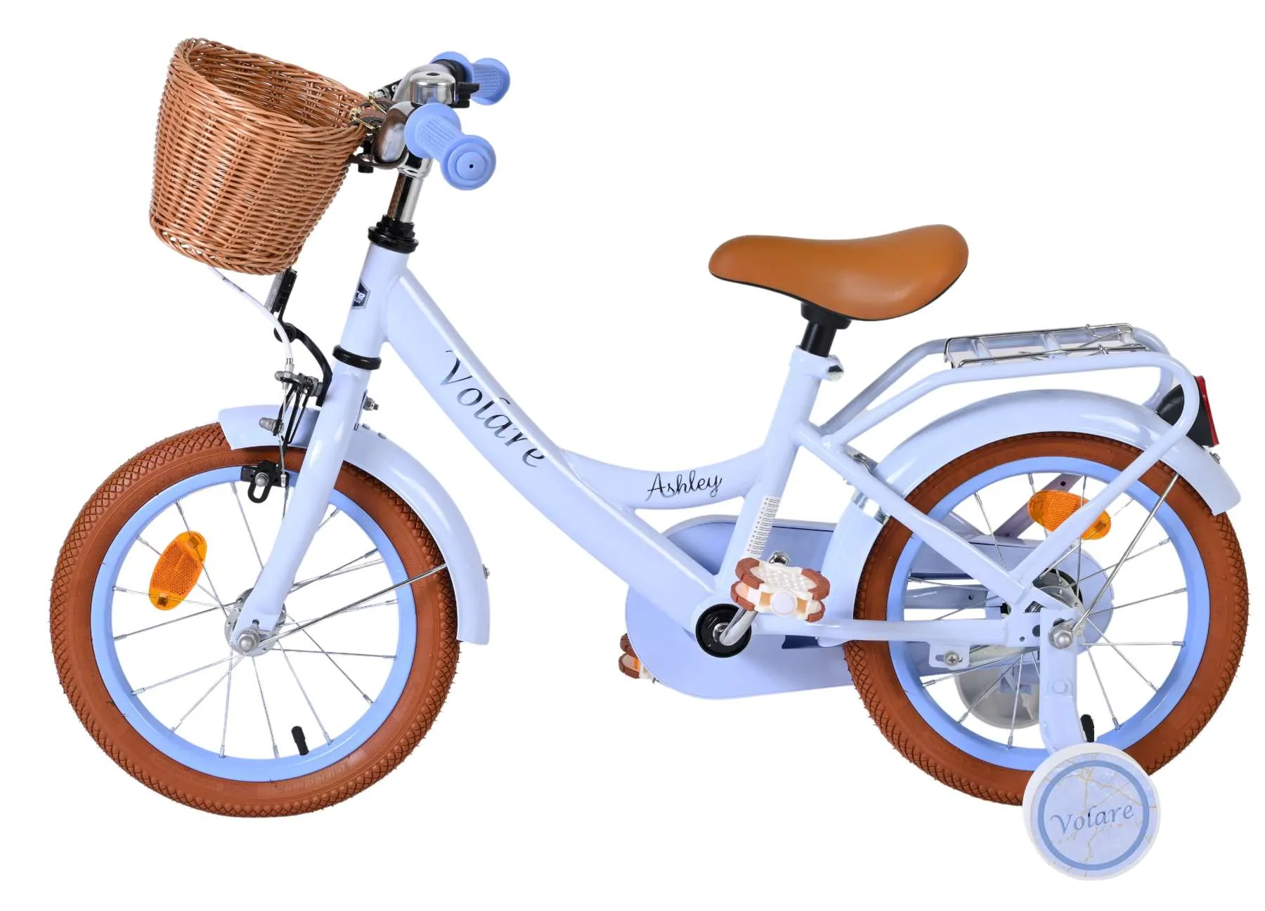 volare dječji bicikl ashley 14″ pastelno plave boje - slika 8