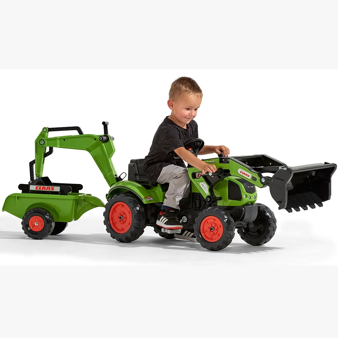 class traktor utovarivač na pedale s prikolicom - slika 6