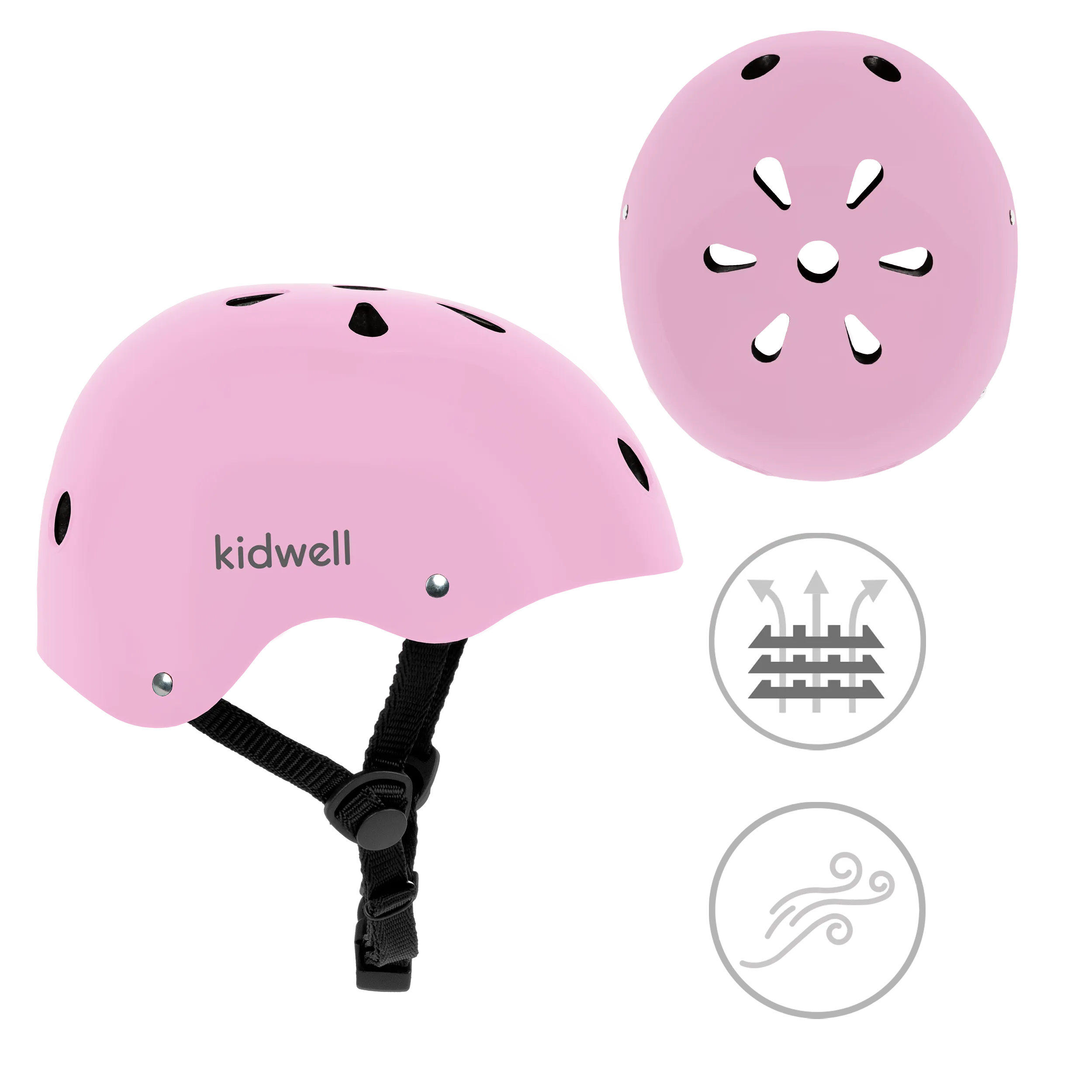 kidwell orix ii kaciga za djecu, vel. s - 48-52 cm, pink - slika 6