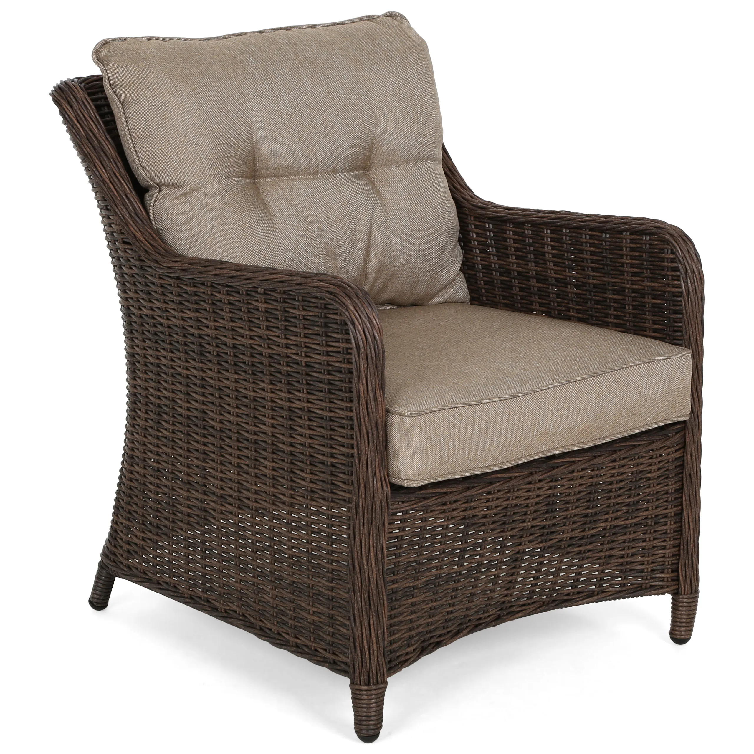 lijevi kutni set california brown mat / brown melange - slika 9