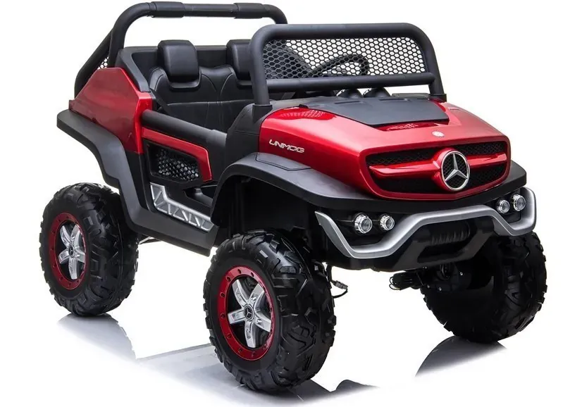 Mercedes Unimog - automobil na akumulator, crveni 4x4 - Pribislavec