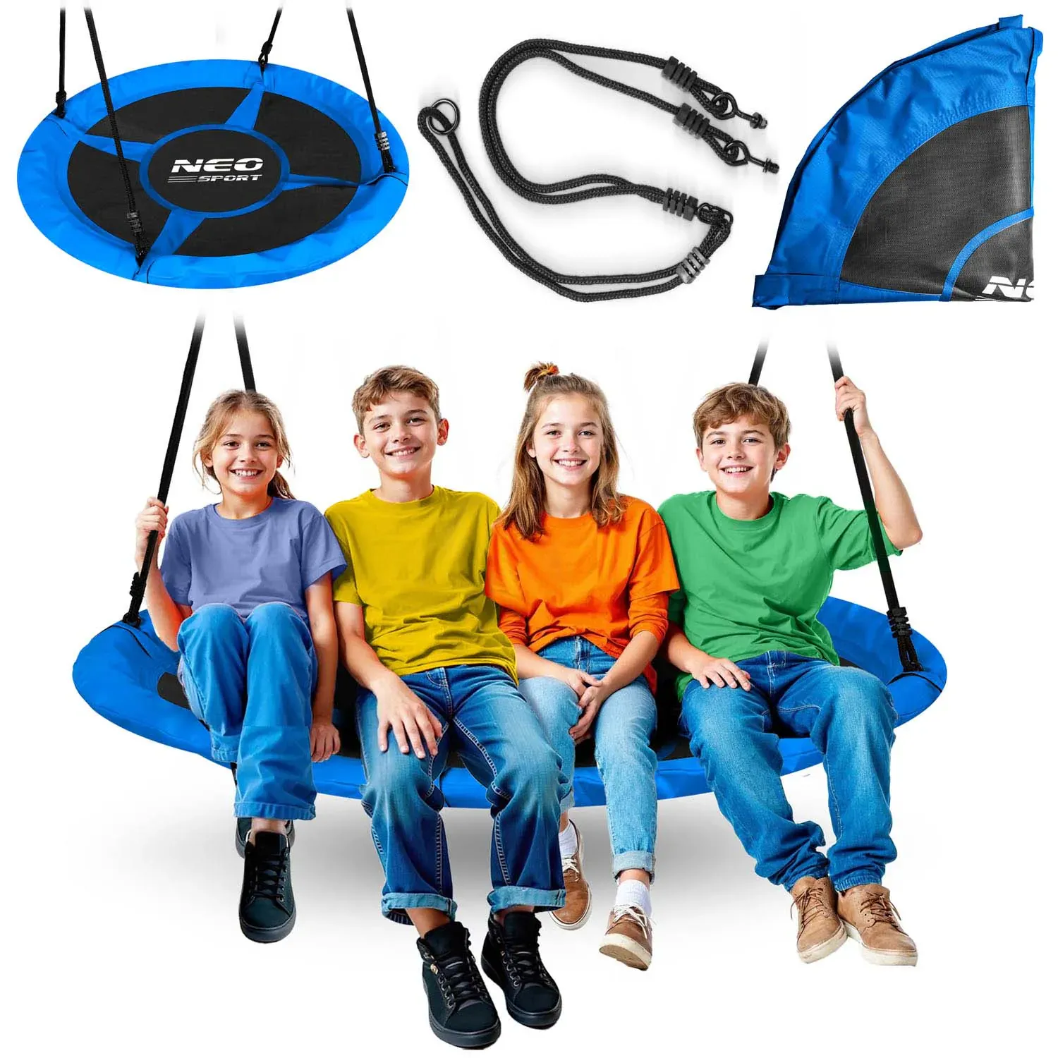 neo-sport swingo ljuljačka rodino gnijezdo, 120 cm - slika 2