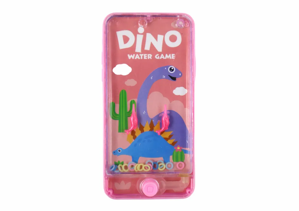 vodena arkadna igraća konzola s motivima dinosaura roza - slika 3