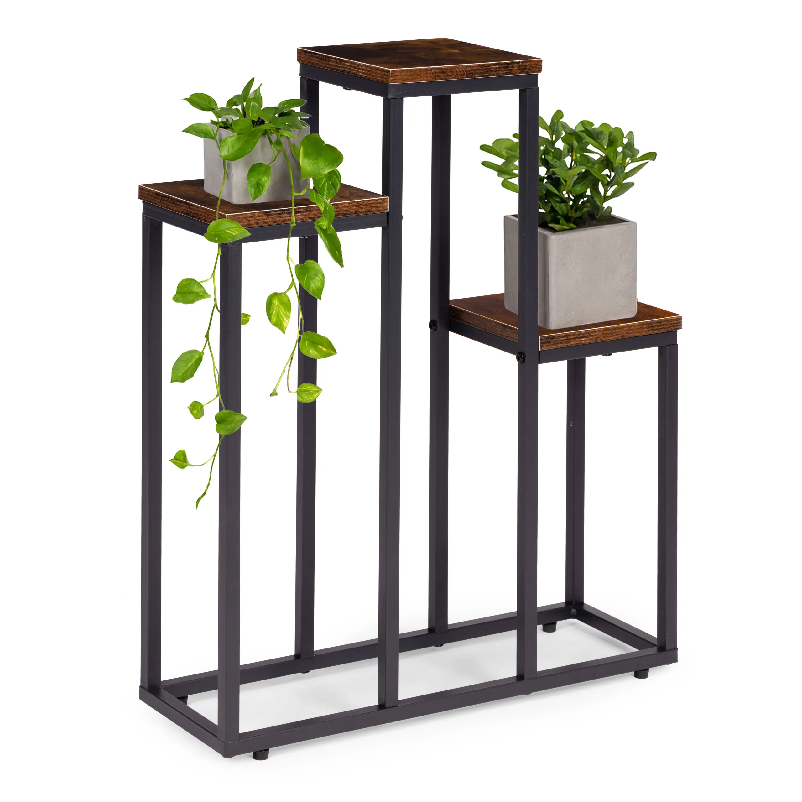modernhome loft stalak za cvijeće za dekoraciju, s 3 police - slika 8
