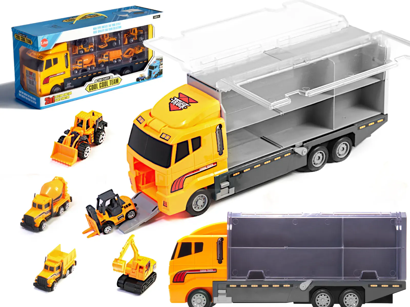 kamion transporter građevinskih strojeva - slika 1