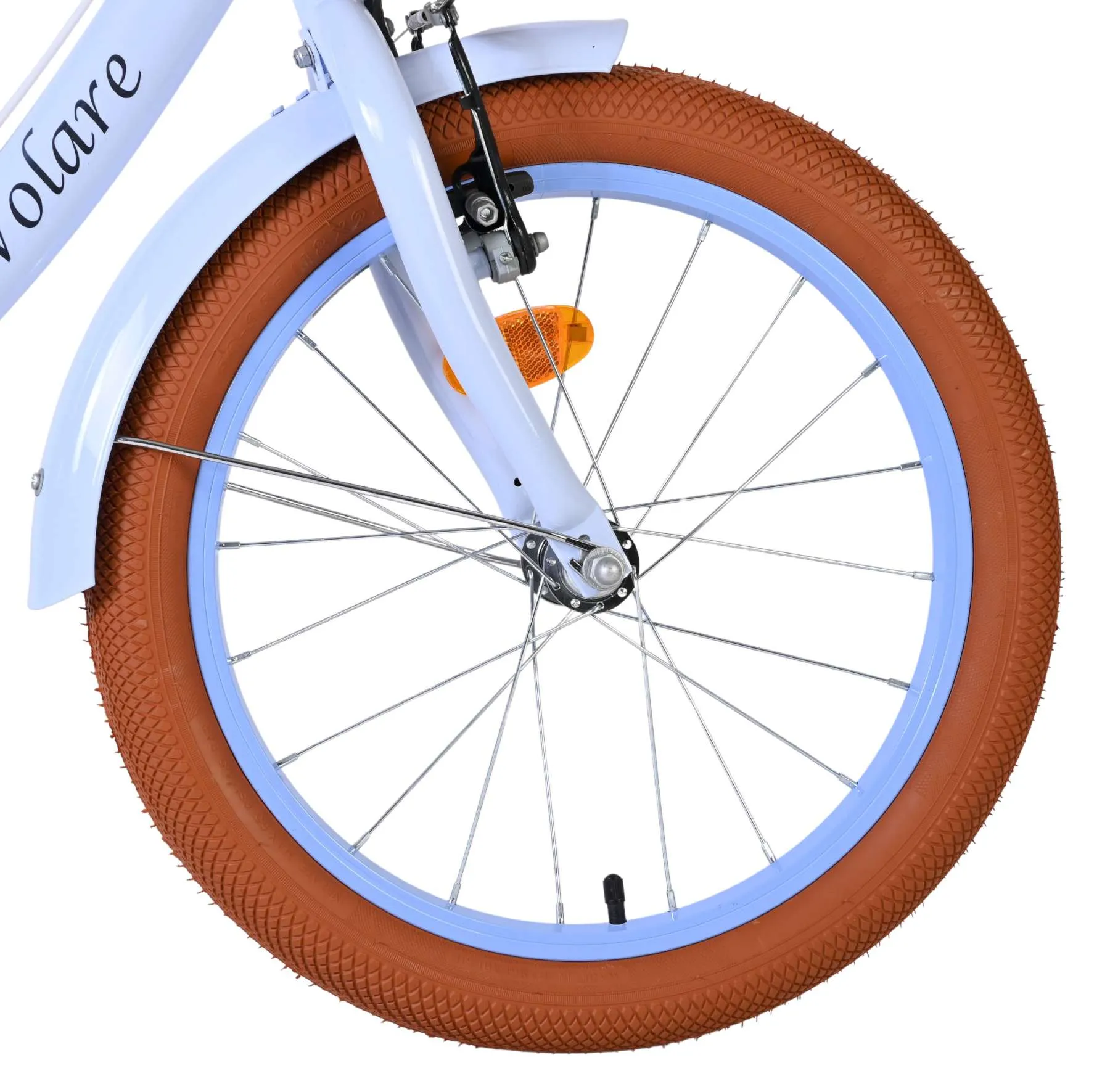 volare dječji bicikl 18″ ashley pastelno plave boje, dvije ručne kočnice - slika 4