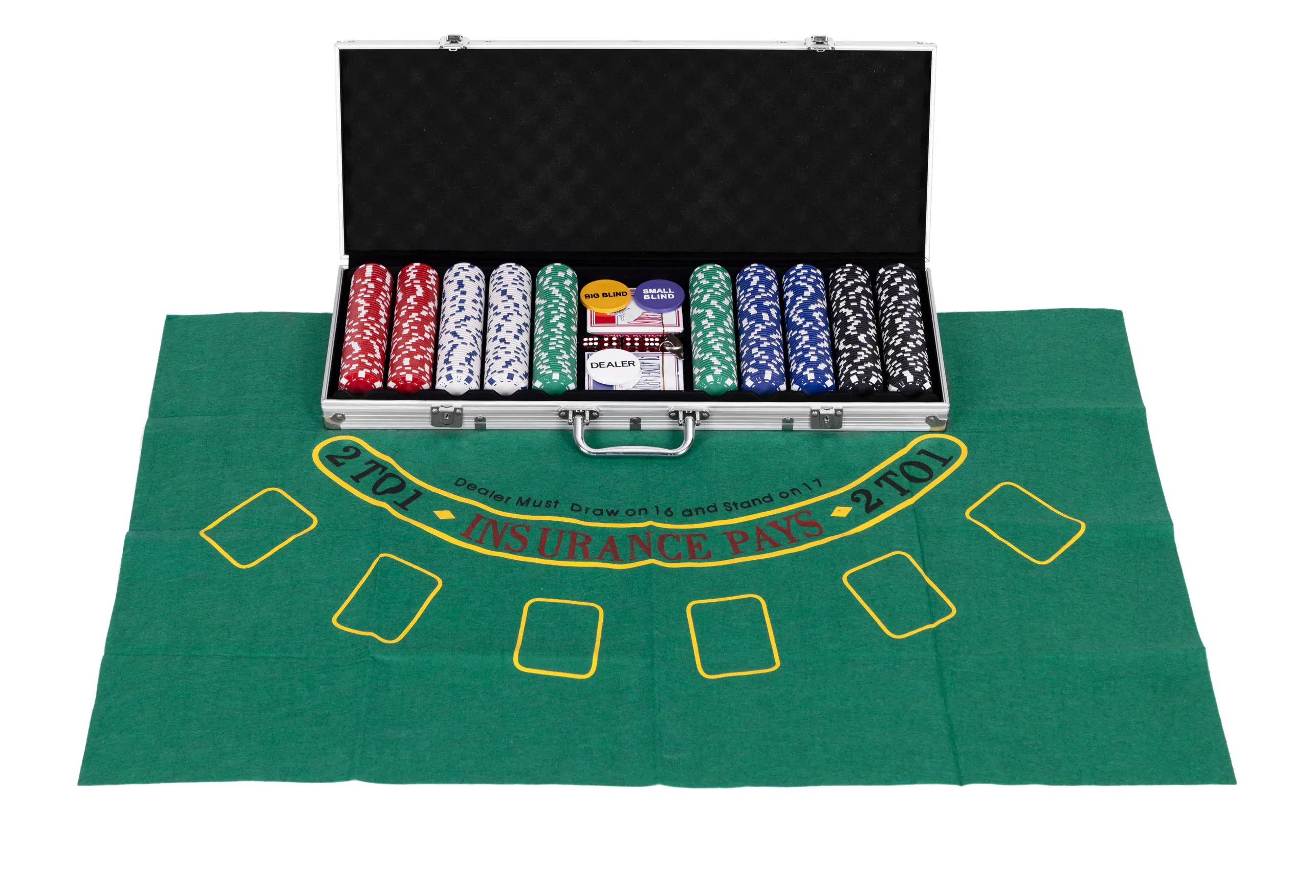 blackjack poker set 500 žetona - slika 6