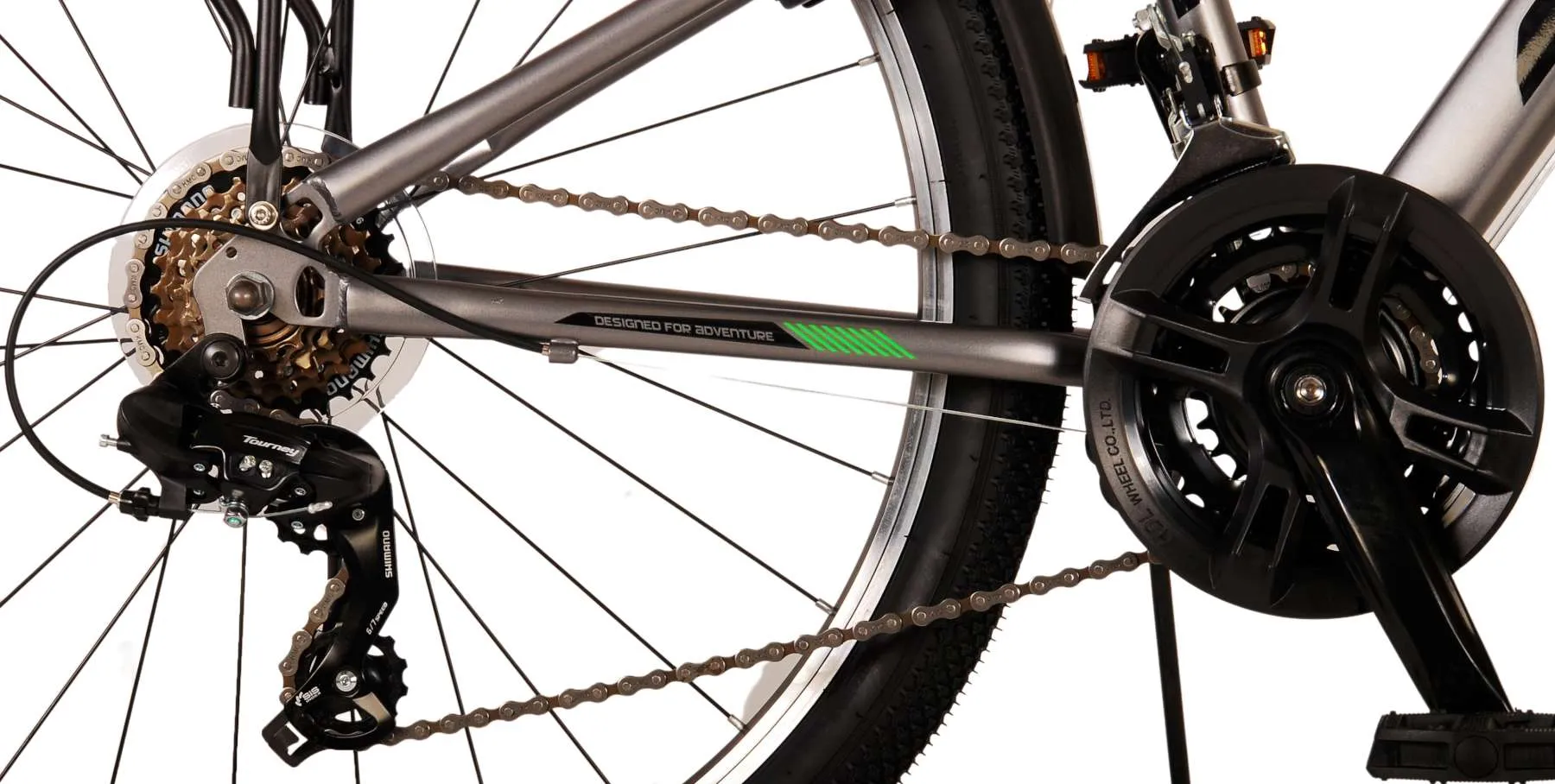 dječji bicikl volare cross 26" sivi 18 brzina - slika 7