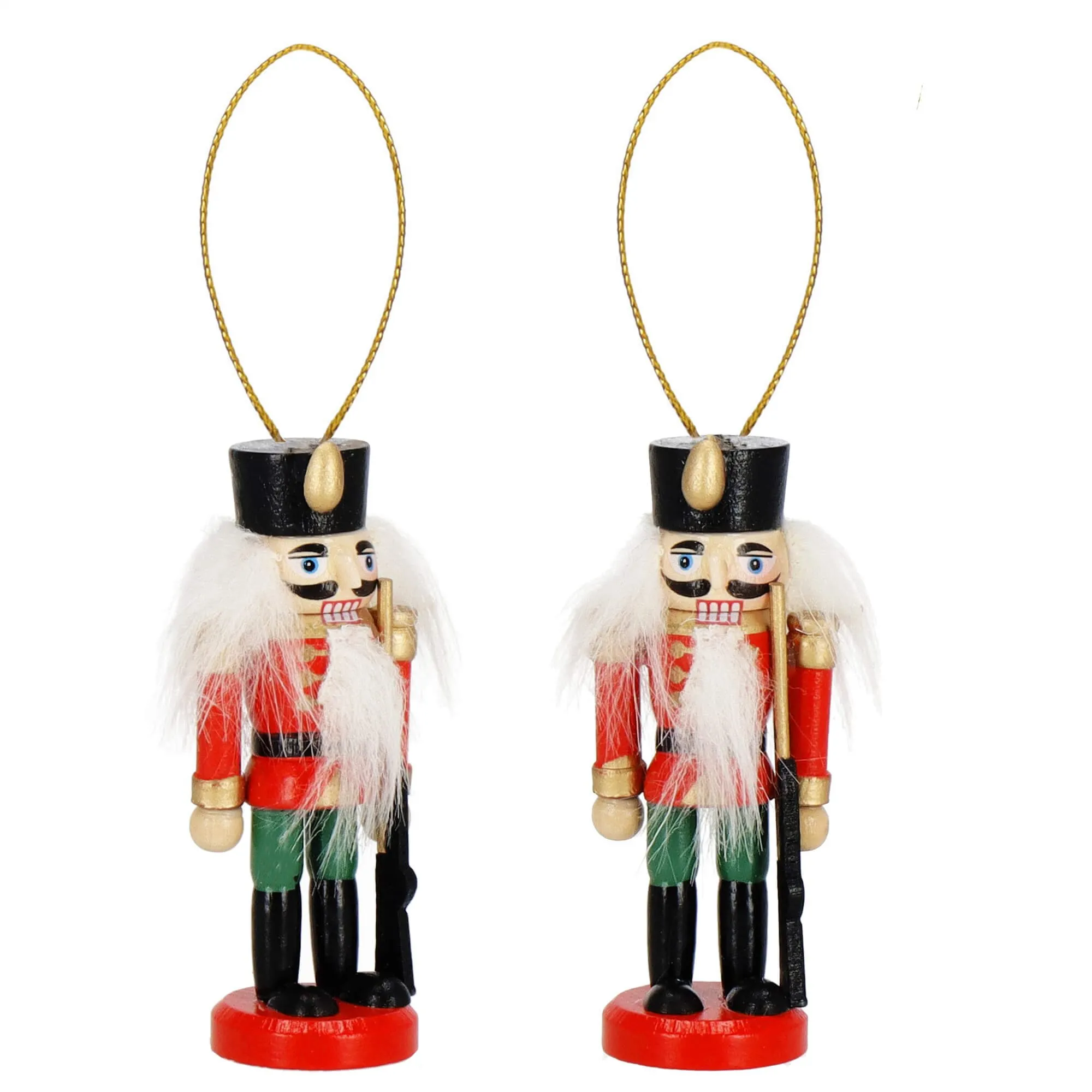 božićni ukrasi orašar – set od 3 komada (8 cm) - slika 3