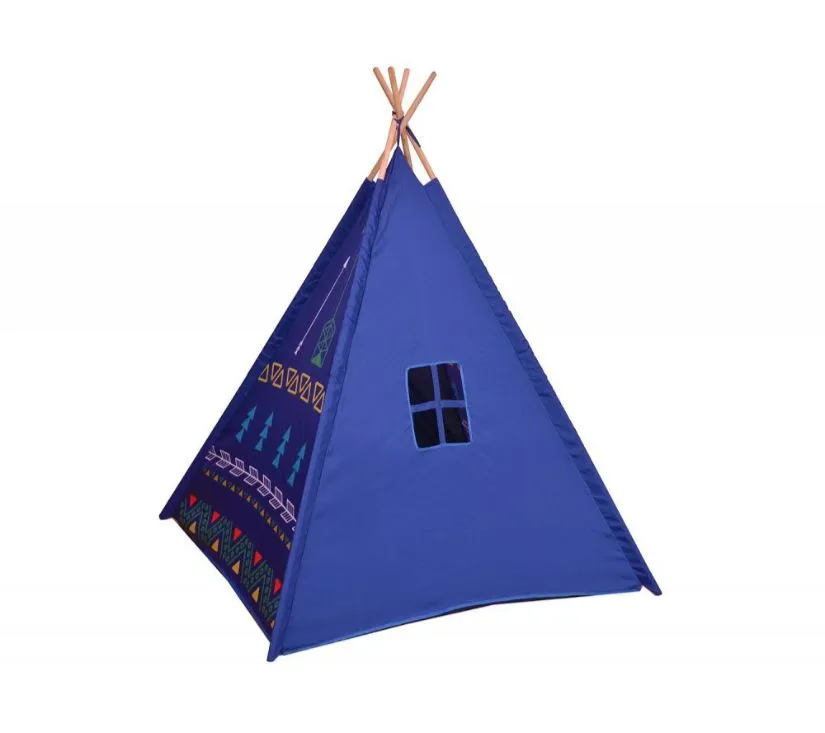 šator za djecu wigwam plavi - slika 3